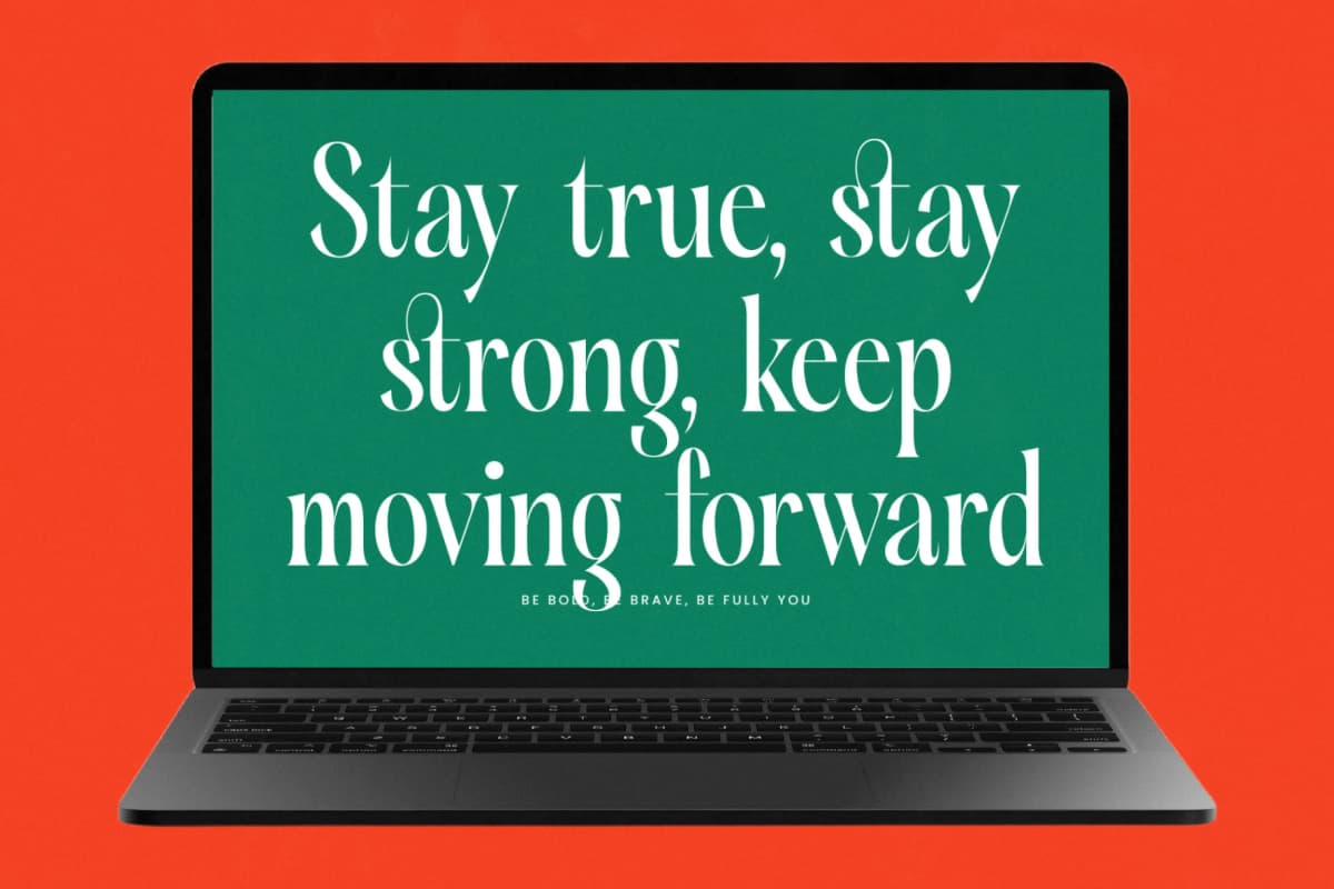 Silent Gingers - Modern Serif Display font preview 15