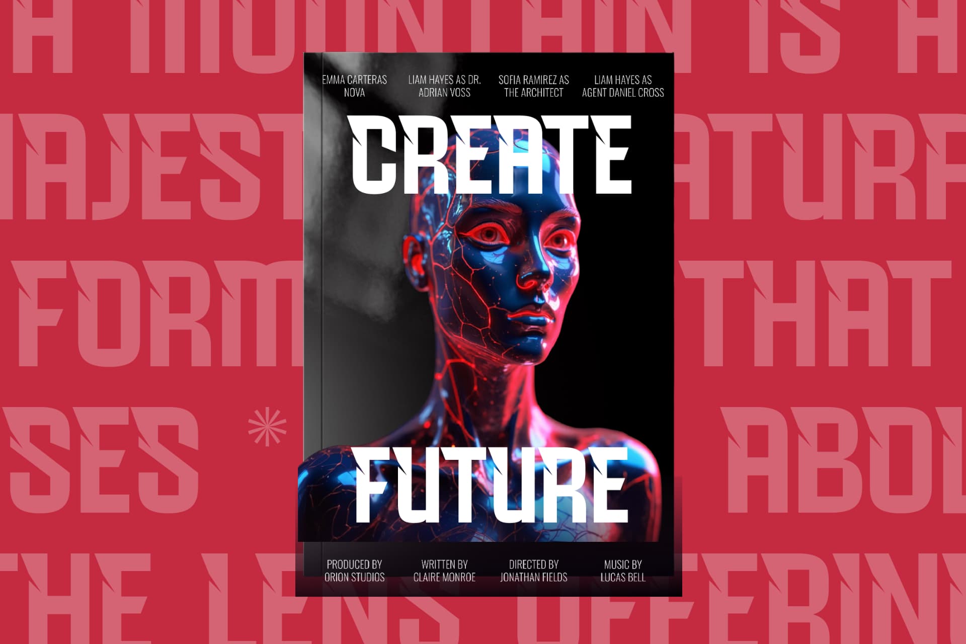Preview 6 for Chiteror - Modern Futuristic Font