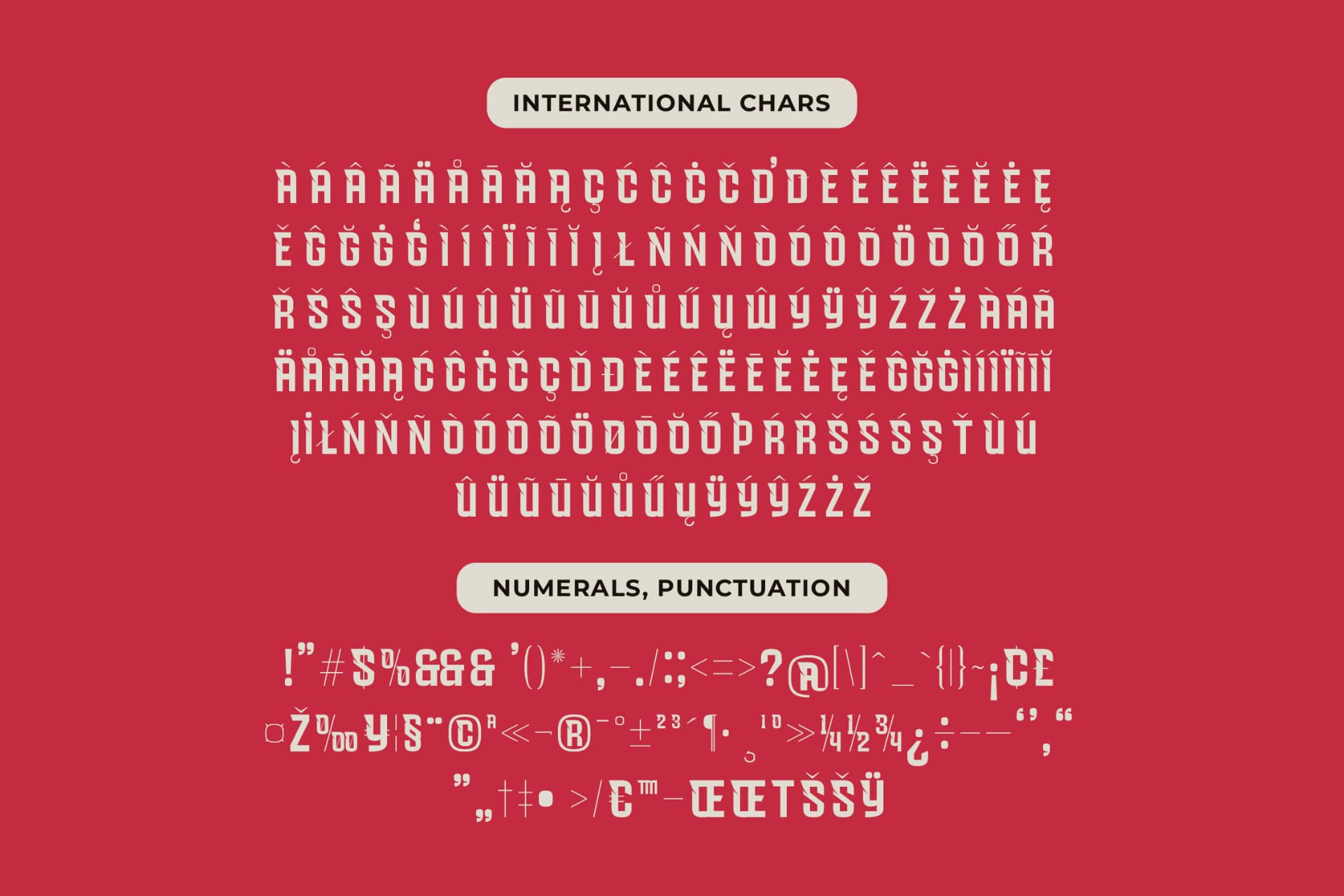 Preview 19 for Chiteror - Modern Futuristic Font