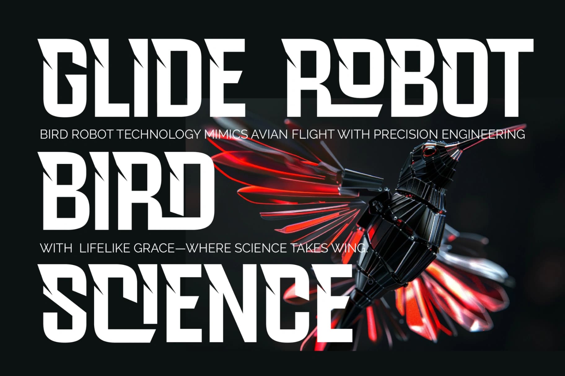 Preview 3 for Chiteror - Modern Futuristic Font