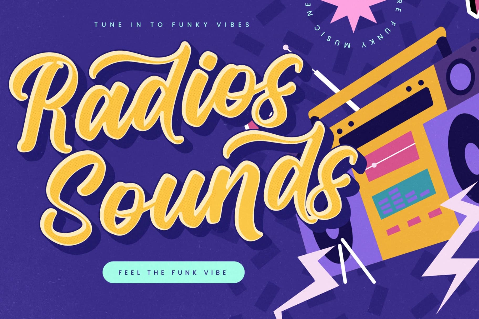Preview 3 for Restock Funkys – Bold Script Font