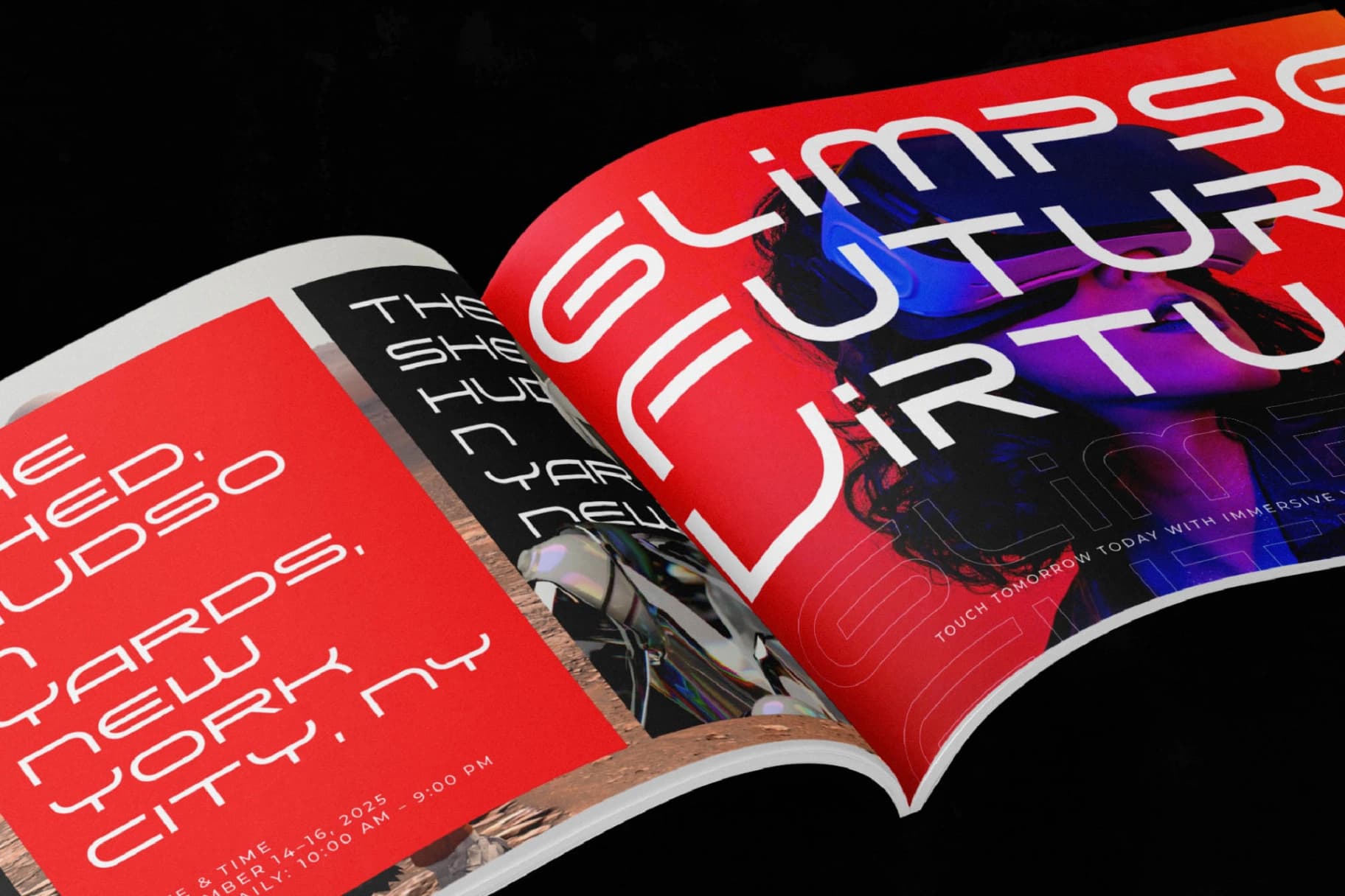 Preview 11 for Hyper Vortex - Futuristic display Sans Serif Font