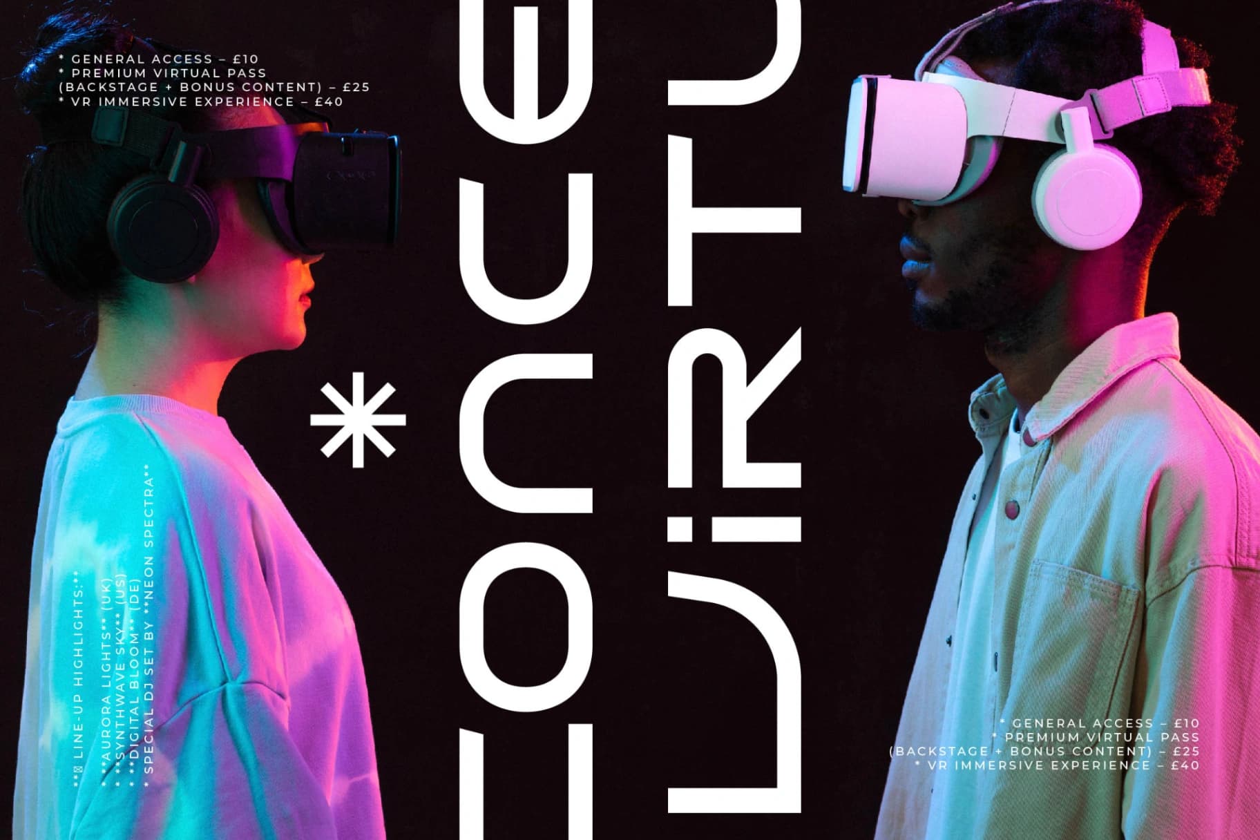 Preview 17 for Hyper Vortex - Futuristic display Sans Serif Font