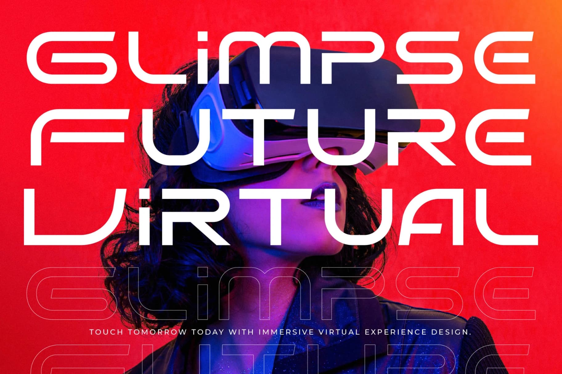 Preview 9 for Hyper Vortex - Futuristic display Sans Serif Font