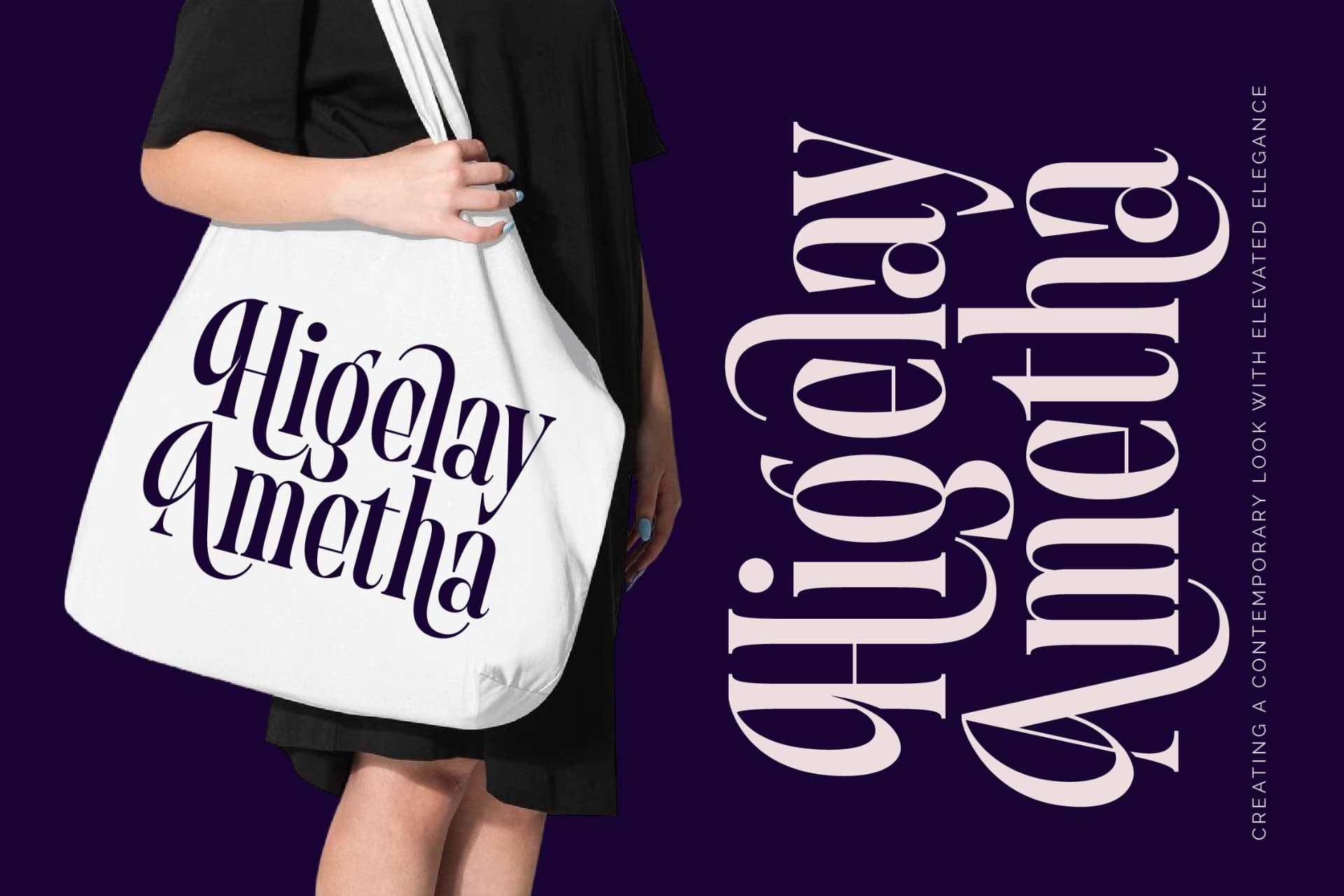Preview 2 for Begosta - Modern Display Font