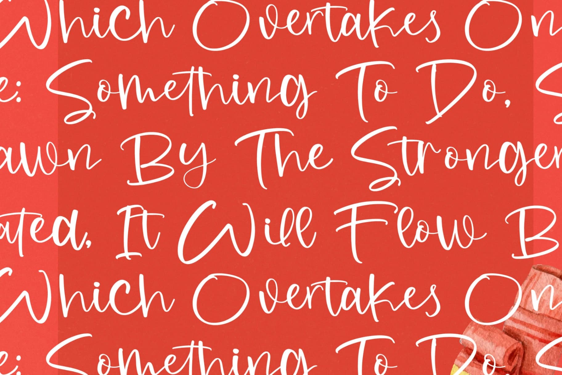 Preview 9 for Autumn Journey – Handwritten Script Font