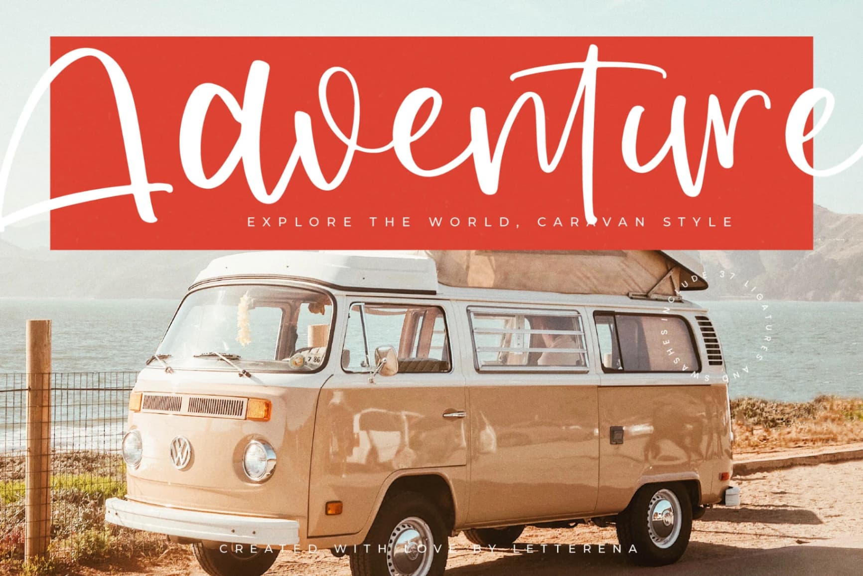 Preview 5 for Autumn Journey – Handwritten Script Font