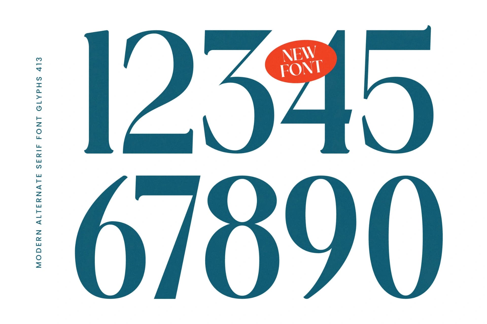Preview 9 for Quarky Kitchen - Modern Alternate Serif Font
