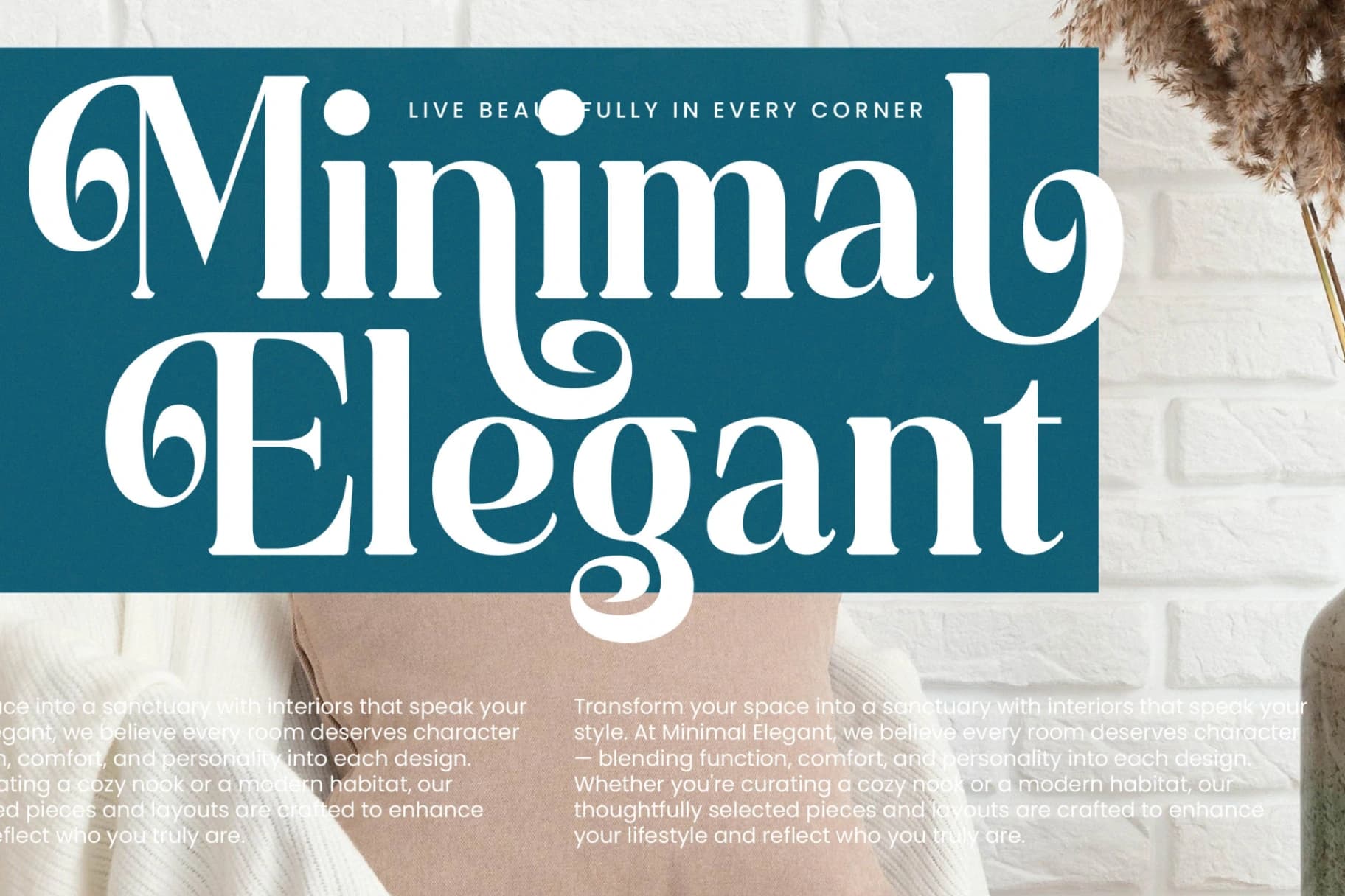 Preview 12 for Quarky Kitchen - Modern Alternate Serif Font