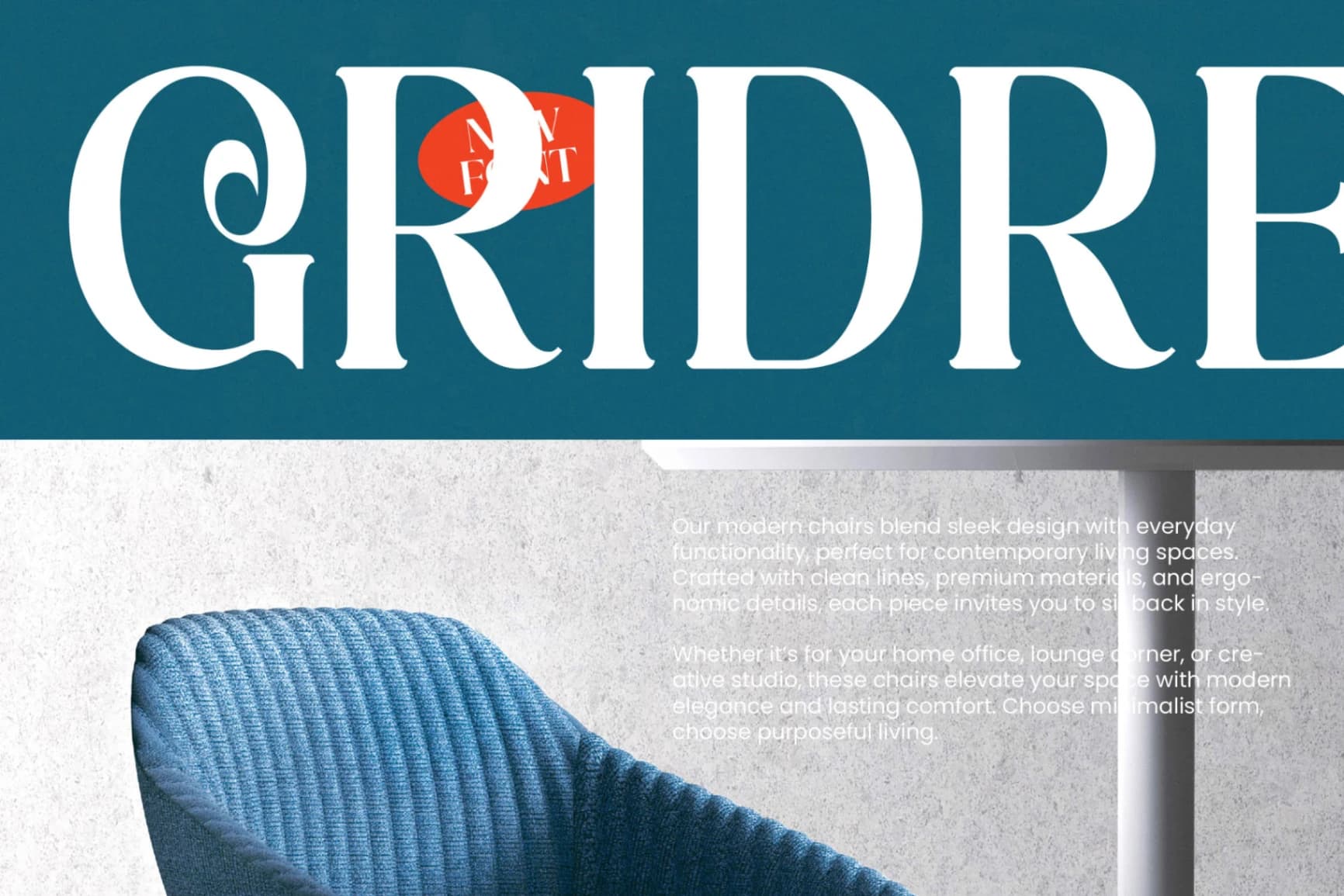 Preview 7 for Quarky Kitchen - Modern Alternate Serif Font