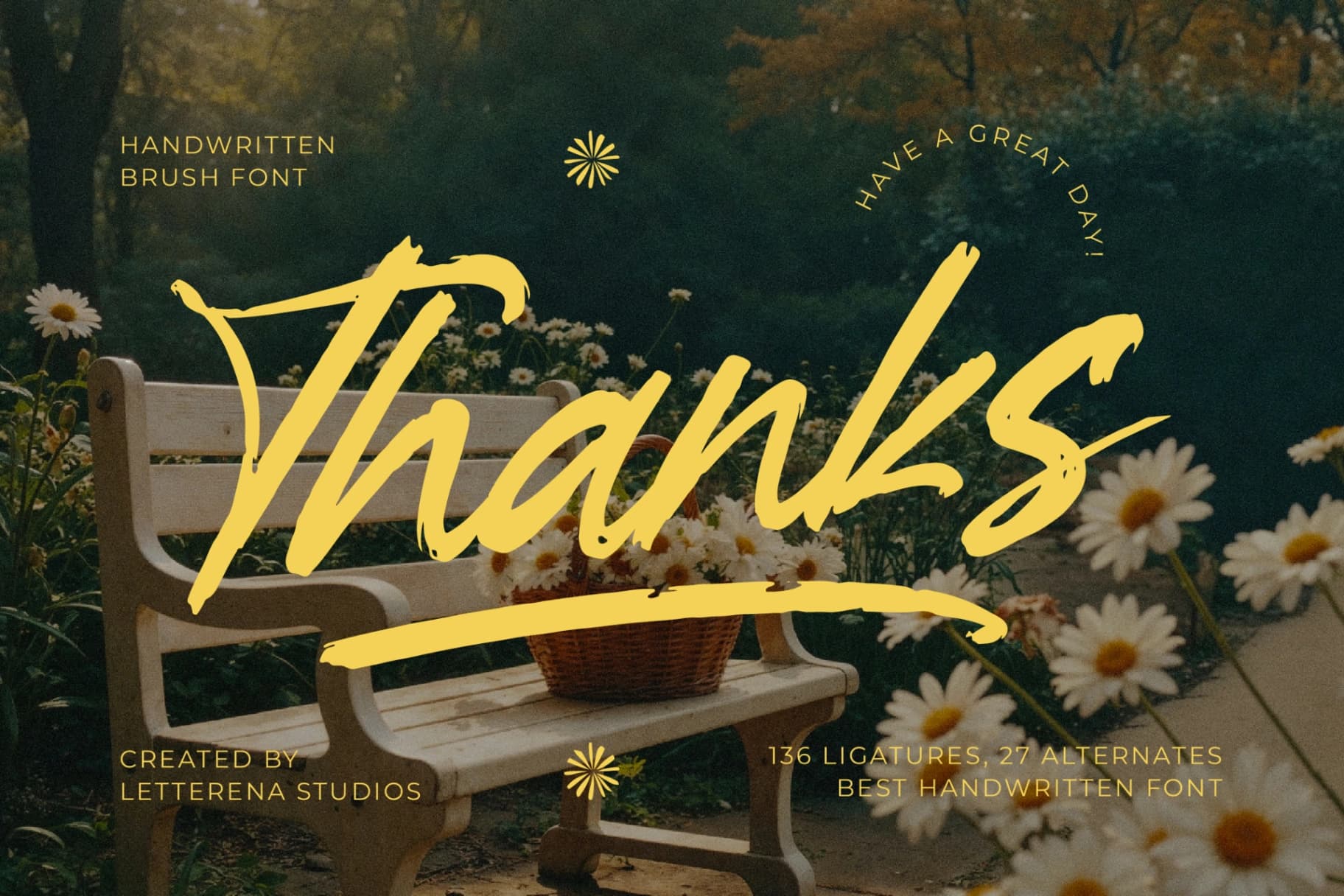 Preview 15 for Garden Solland – Bold Handwritten Font