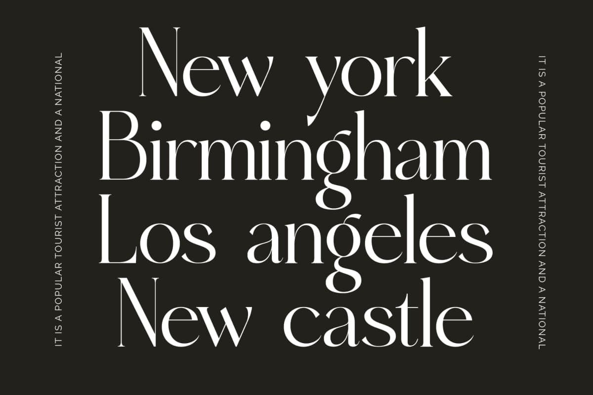 Eighty & Costina - Modern Serif Font font preview 7