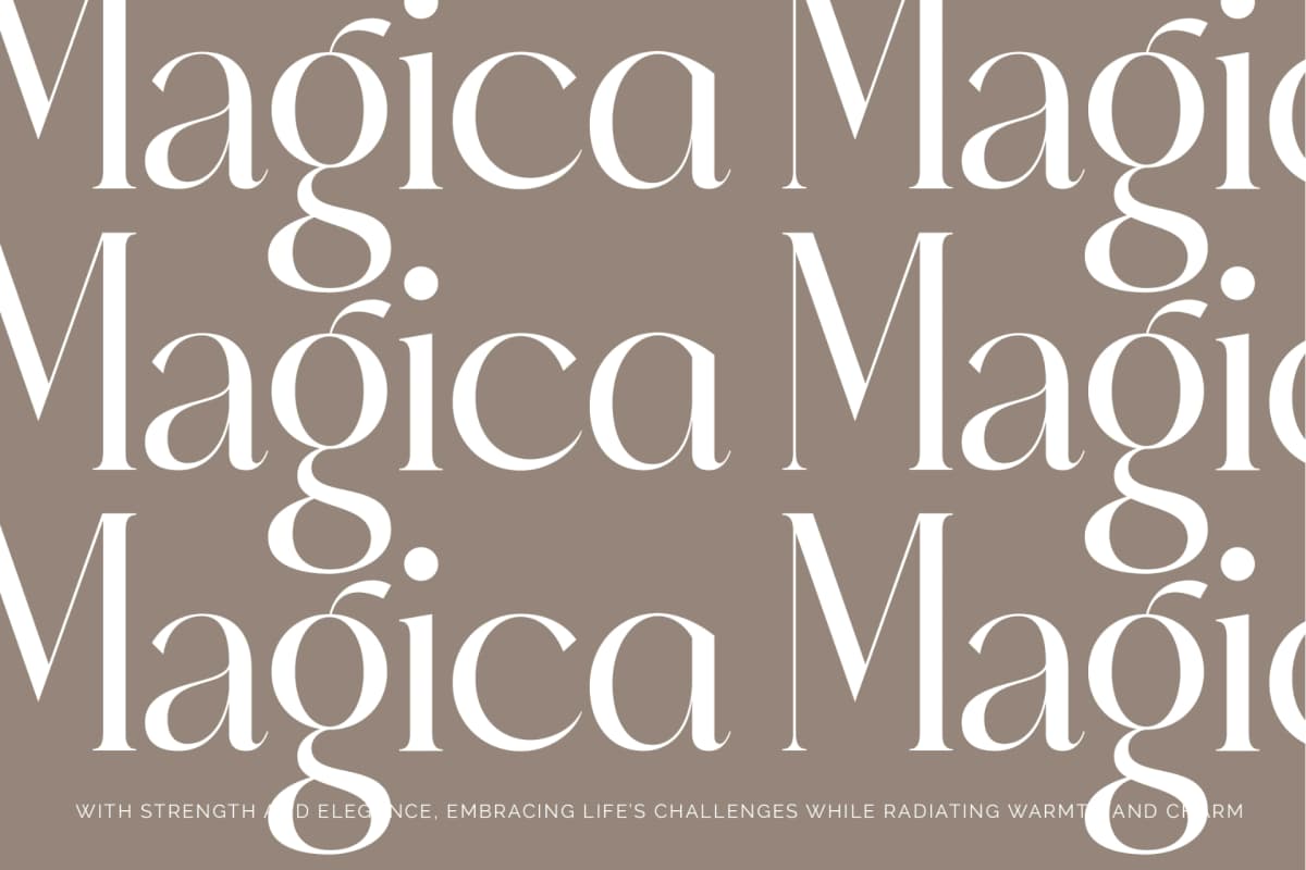 Eighty & Costina - Modern Serif Font font preview 6