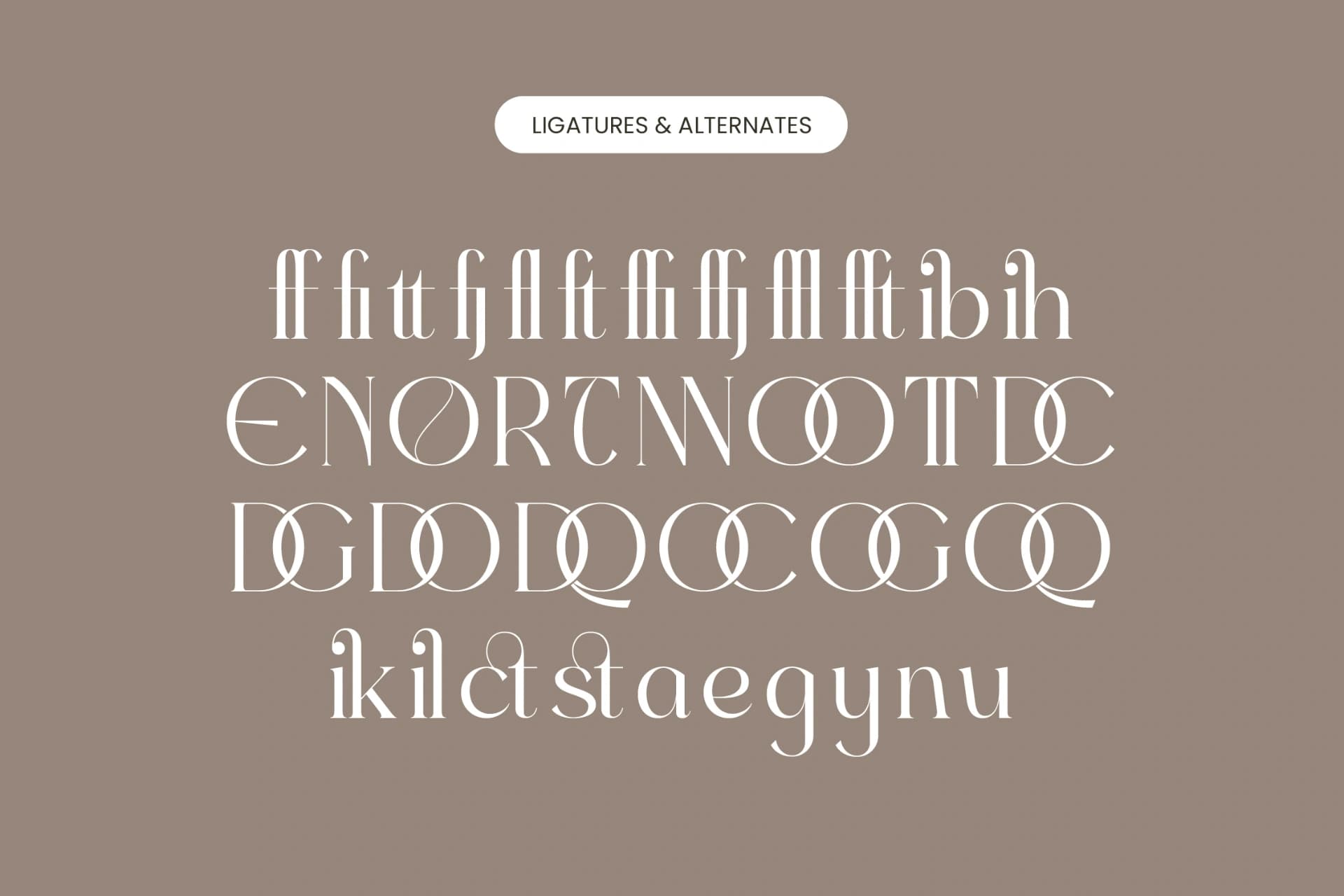 Preview 18 for Eighty & Costina - Modern Serif Font