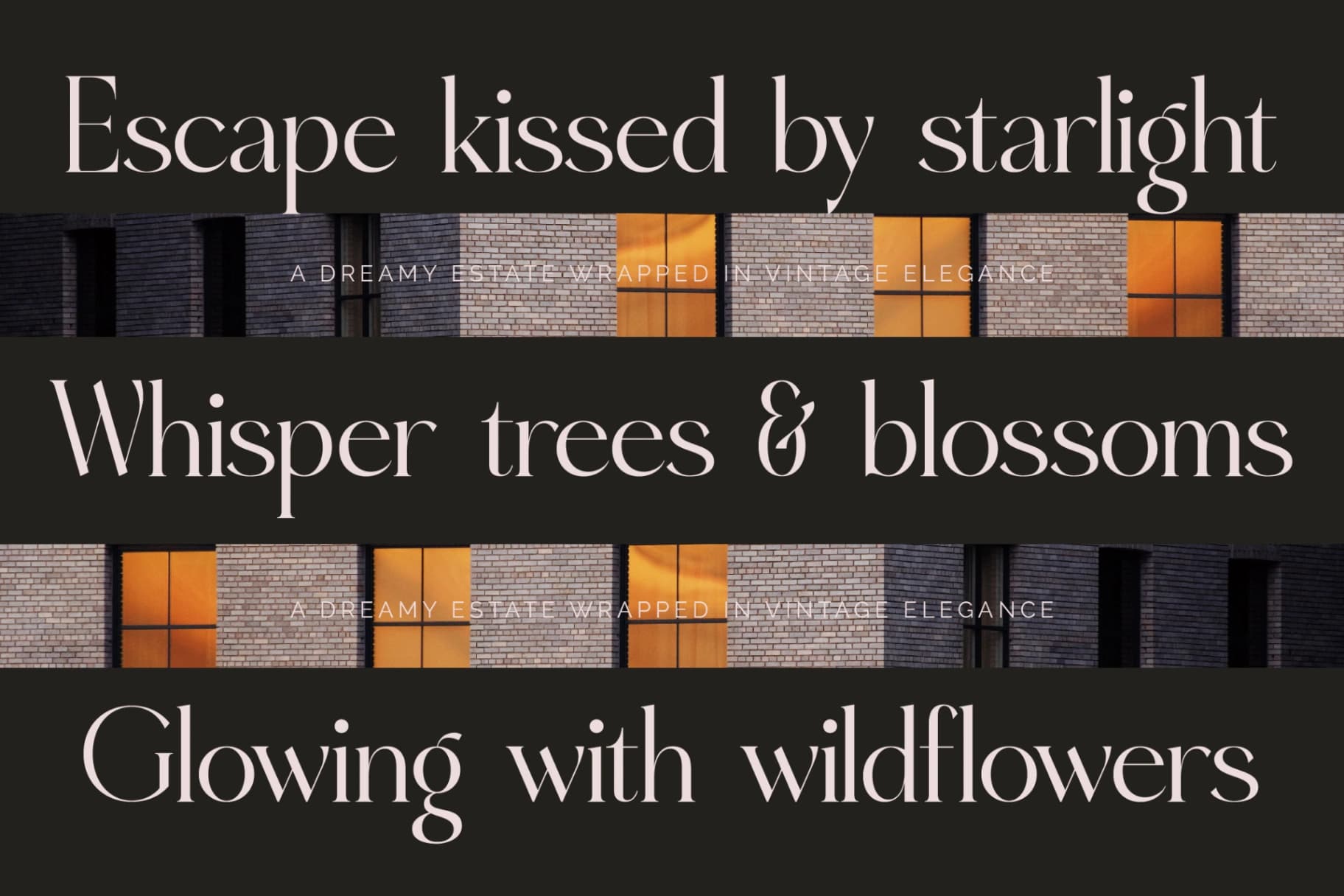 Preview 5 for Eighty & Costina - Modern Serif Font