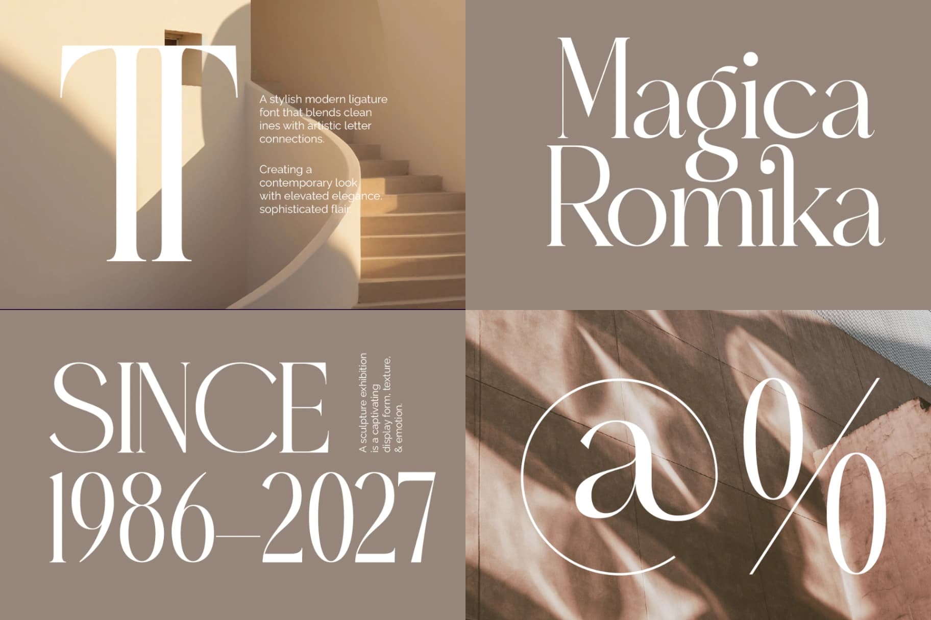 Preview 4 for Eighty & Costina - Modern Serif Font