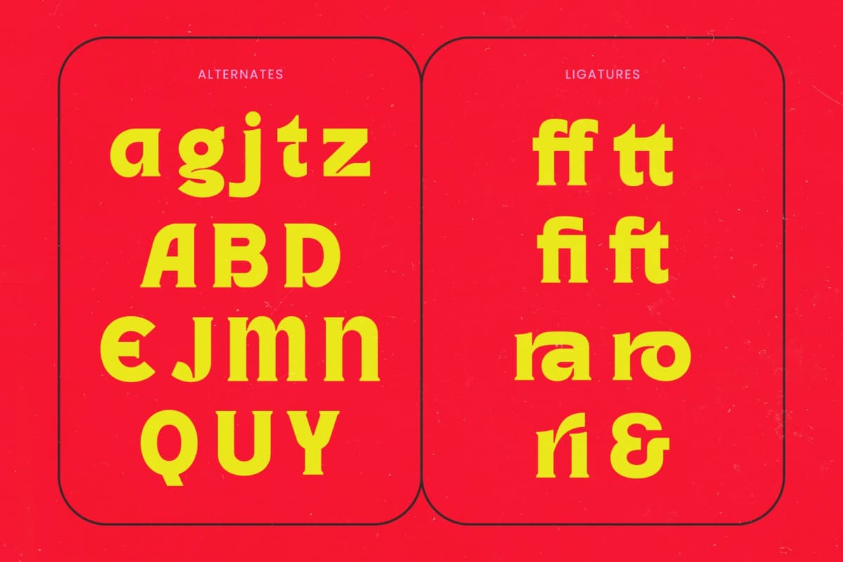 Grand Honey - Freestyle Display Font font preview 13