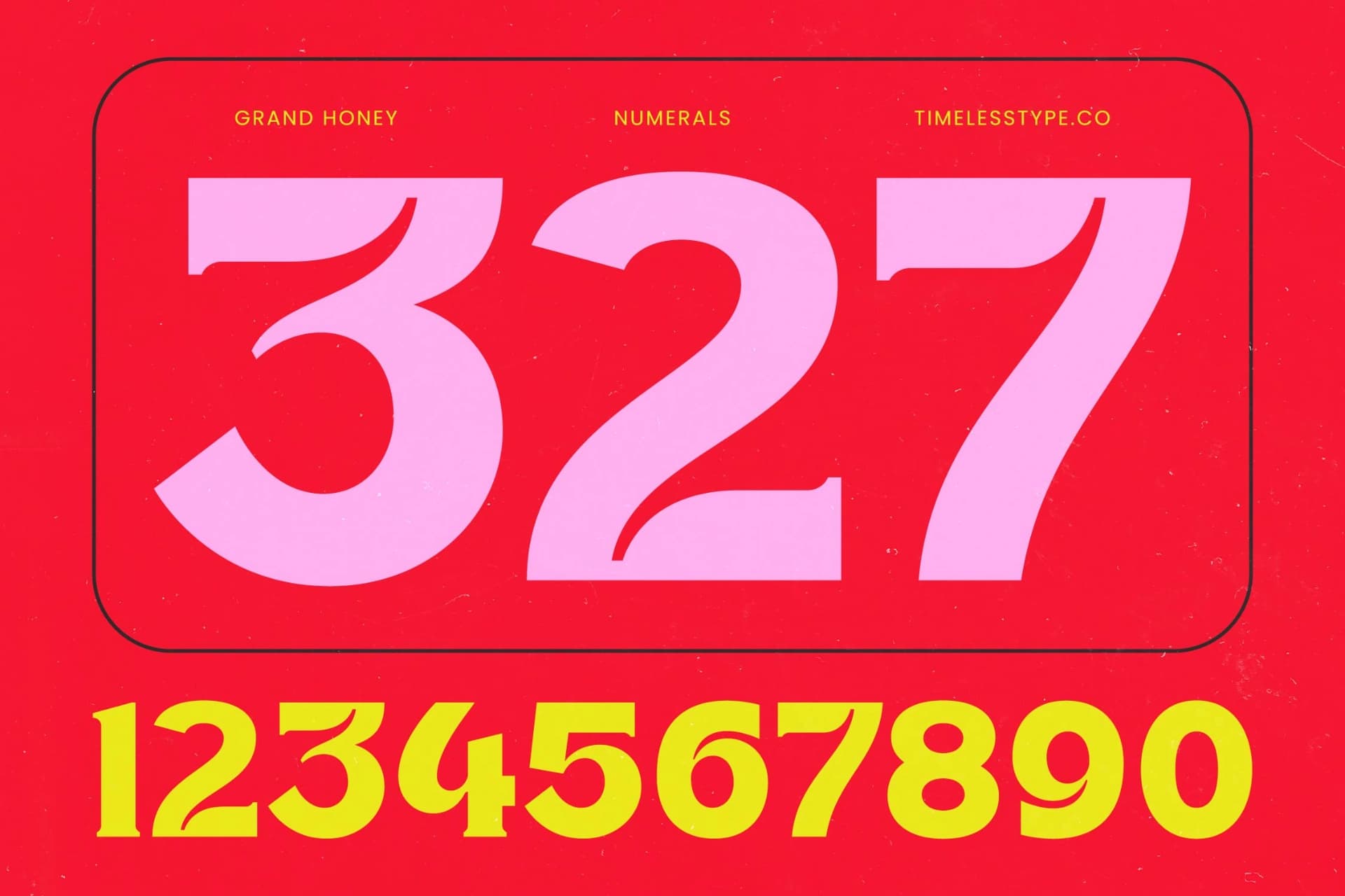 Preview 8 for Grand Honey - Freestyle Display Font