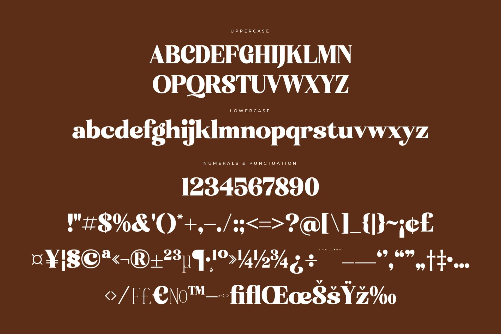 Preview 13 for Enigma Mistik – Modern Retro Serif Font