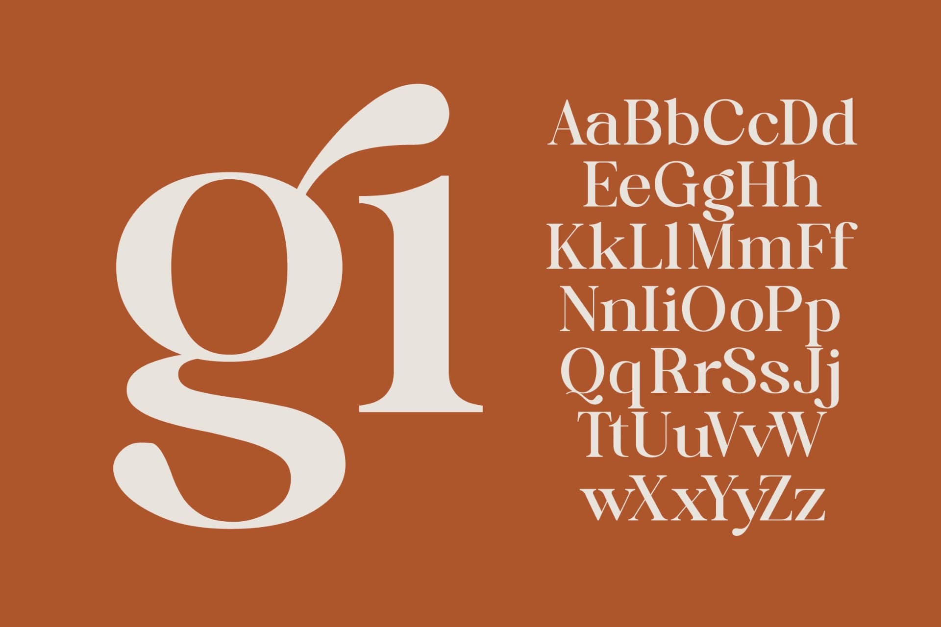Preview 15 for Quika Calletto - Modern Serif Font