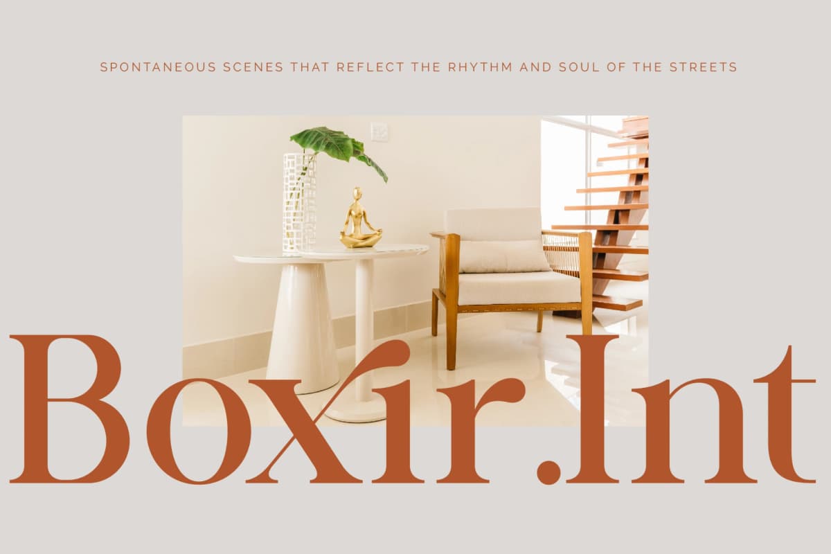Quika Calletto - Modern Serif Font font preview 12