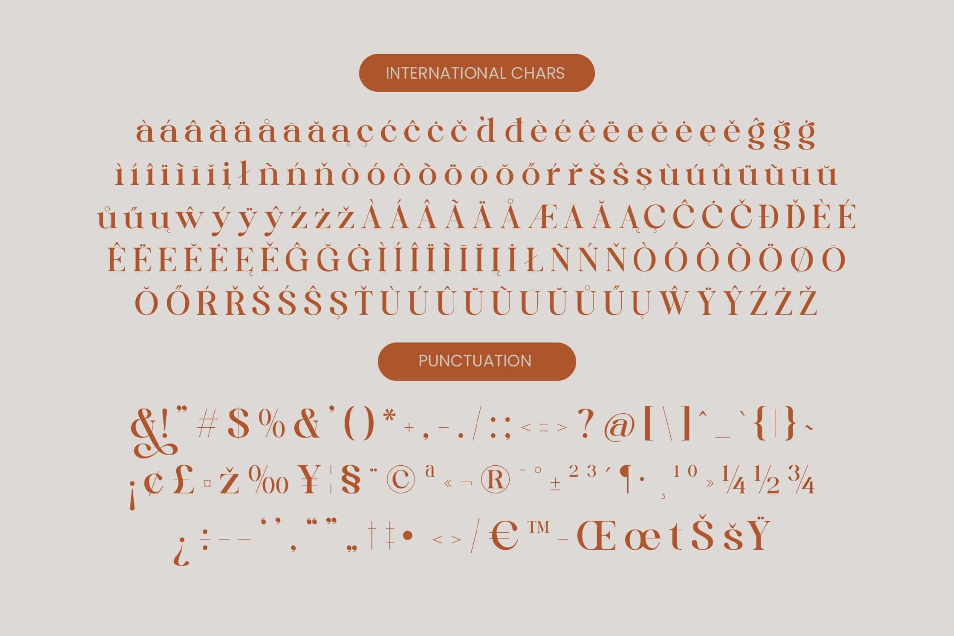 Preview 19 for Quika Calletto - Modern Serif Font