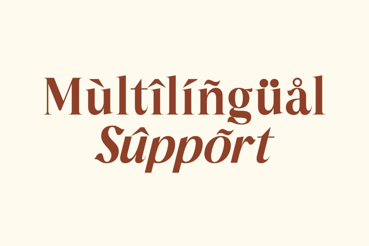 Mocha Dahlia – Modern Serif Font font preview 12