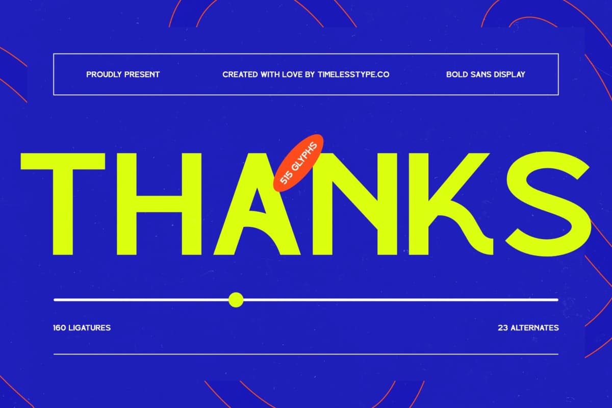Bloker - Bold Sans Display Font font preview 20