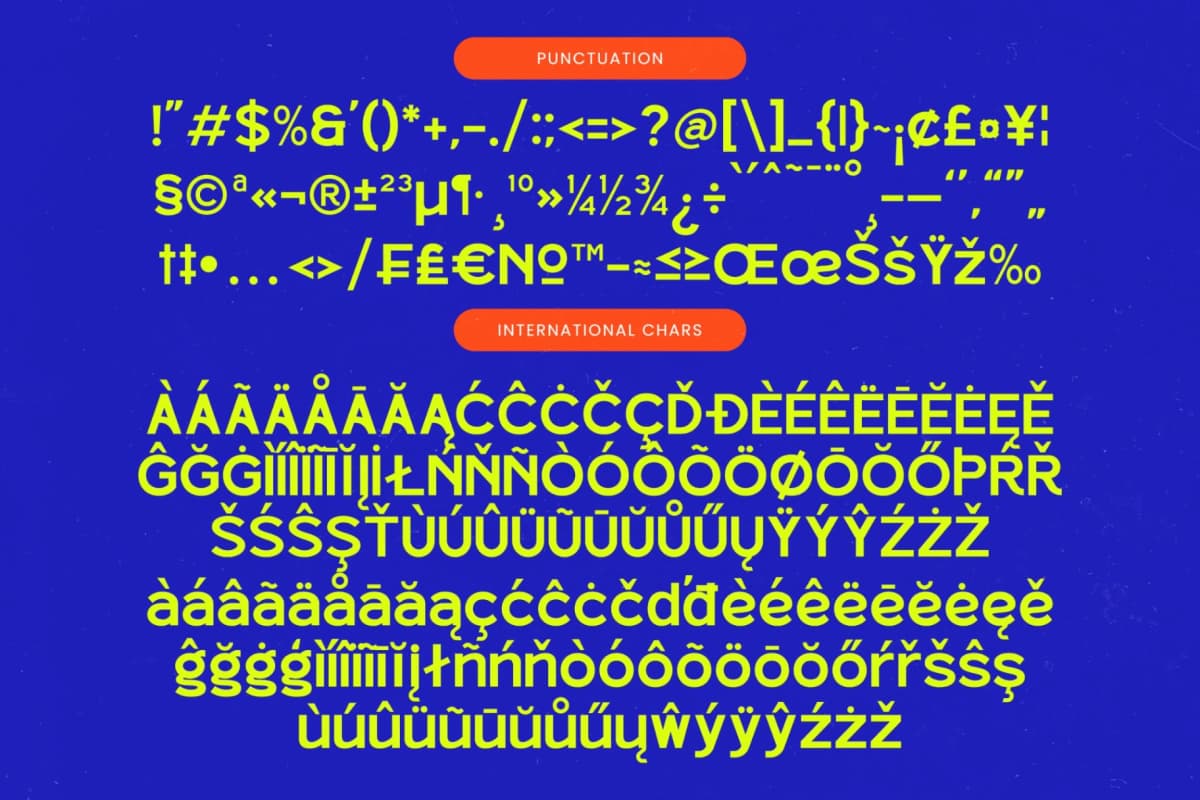 Bloker - Bold Sans Display Font font preview 18