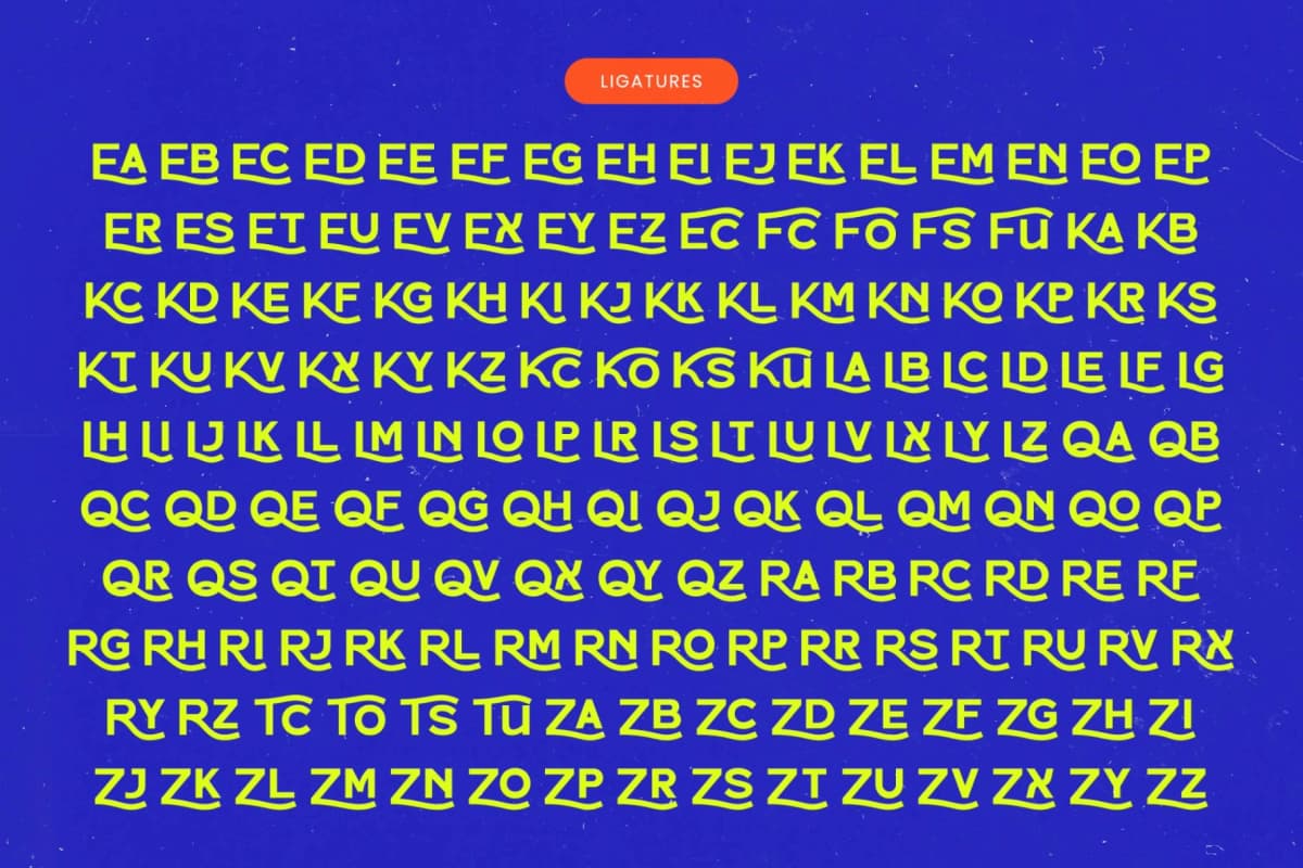 Bloker - Bold Sans Display Font font preview 15
