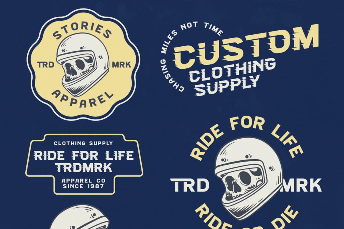 Grand Engine - Racing Display Font font preview 14