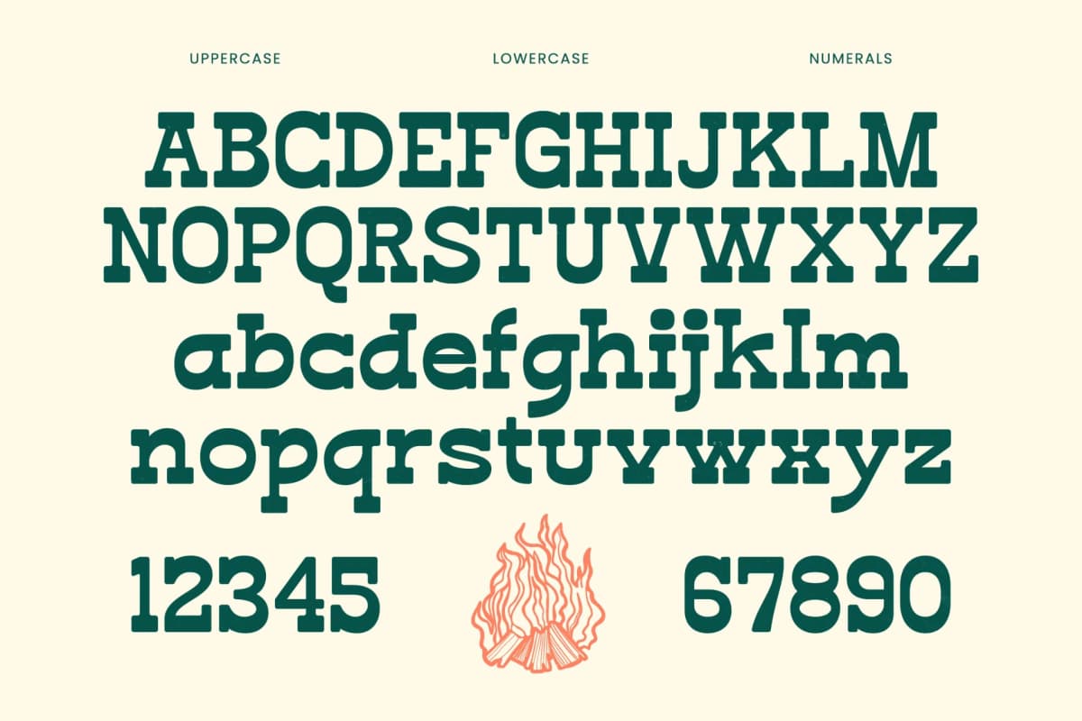 Smoke Grand - Freestyle Display Font font preview 17