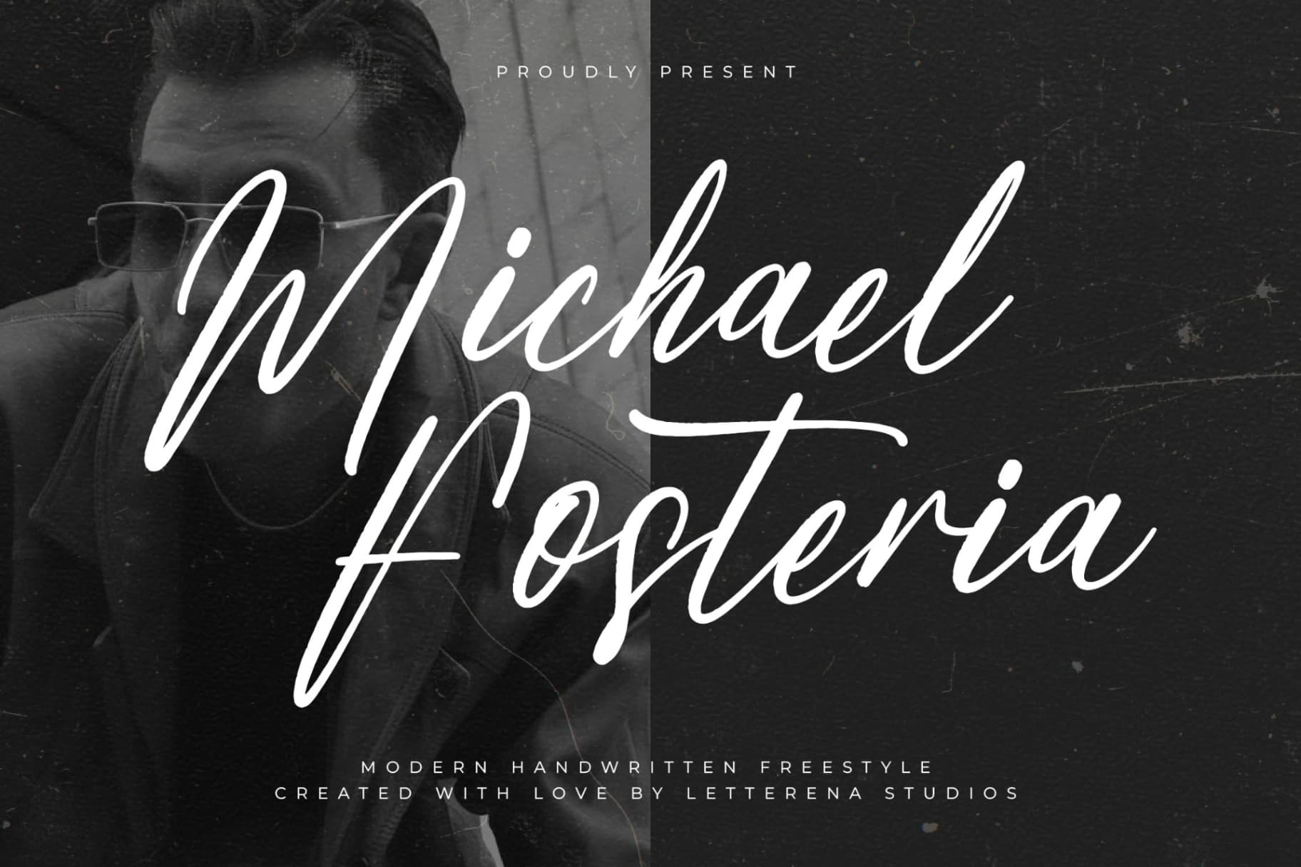 Preview of Michael Fosteria – Modern Handwritten Freestyle font