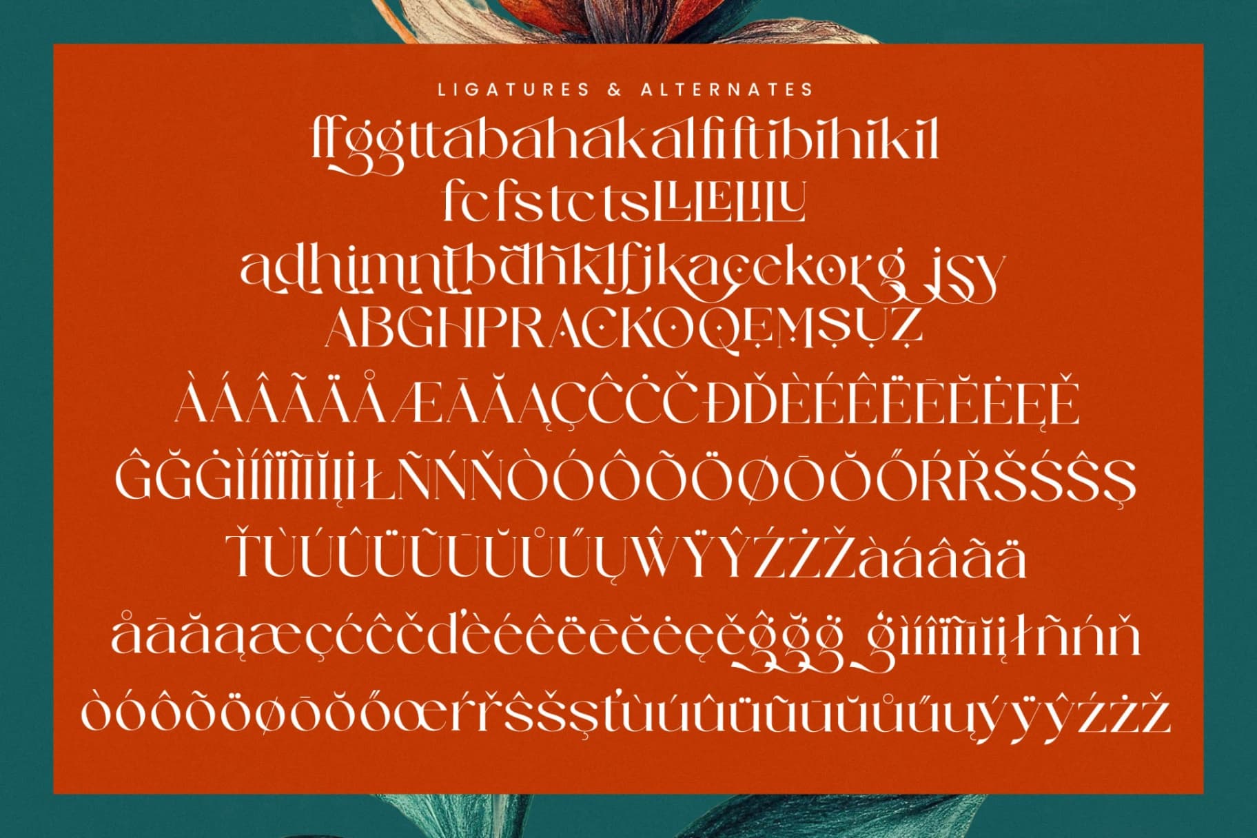 Preview 18 for Strikes Against - Modern Serif Font