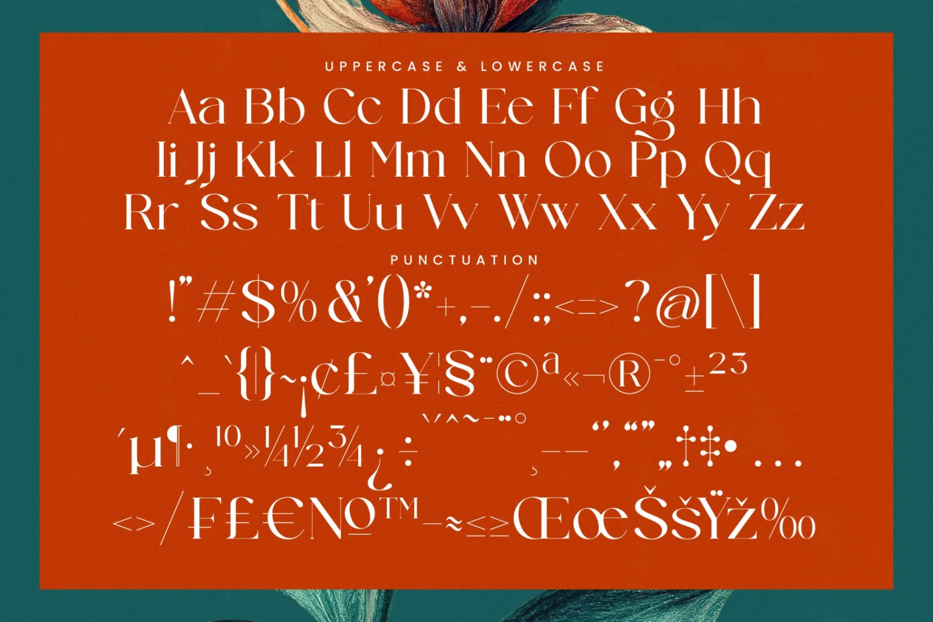 Preview 19 for Strikes Against - Modern Serif Font