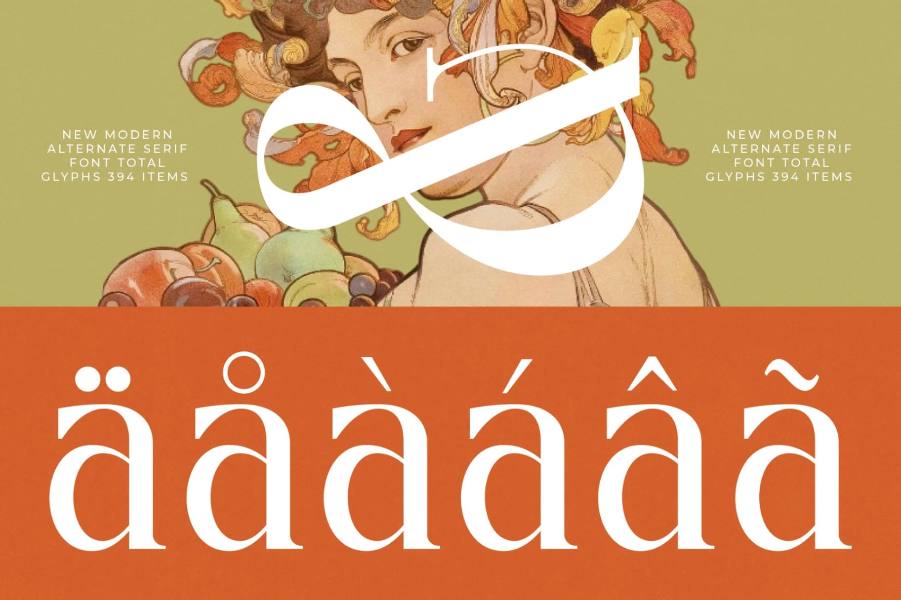 Preview 3 for Tigerlife Sparkle - Modern Alternate Serif Font