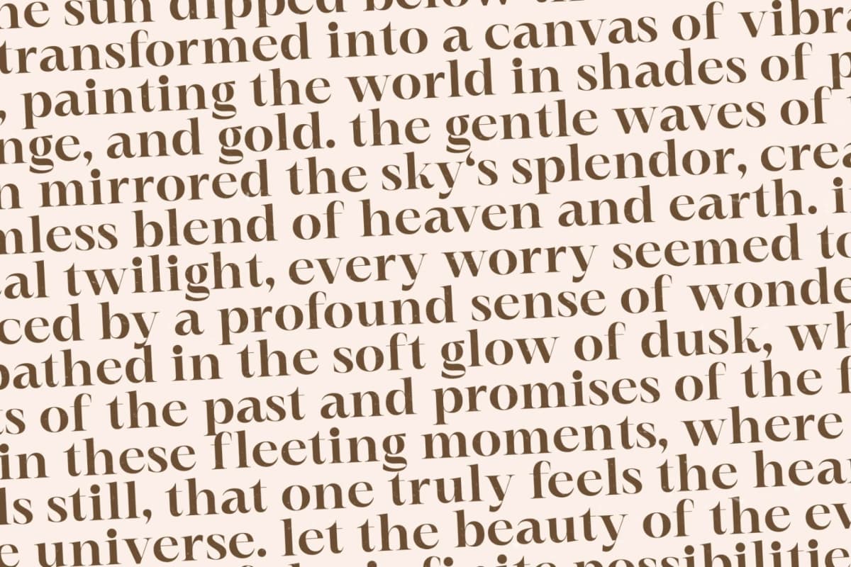 Preview 10 for Elegan Blend – Modern Serif Font