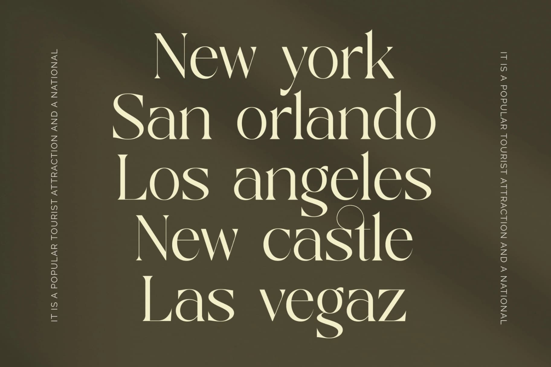 Preview 9 for Qaisar - Elegant Serif Font