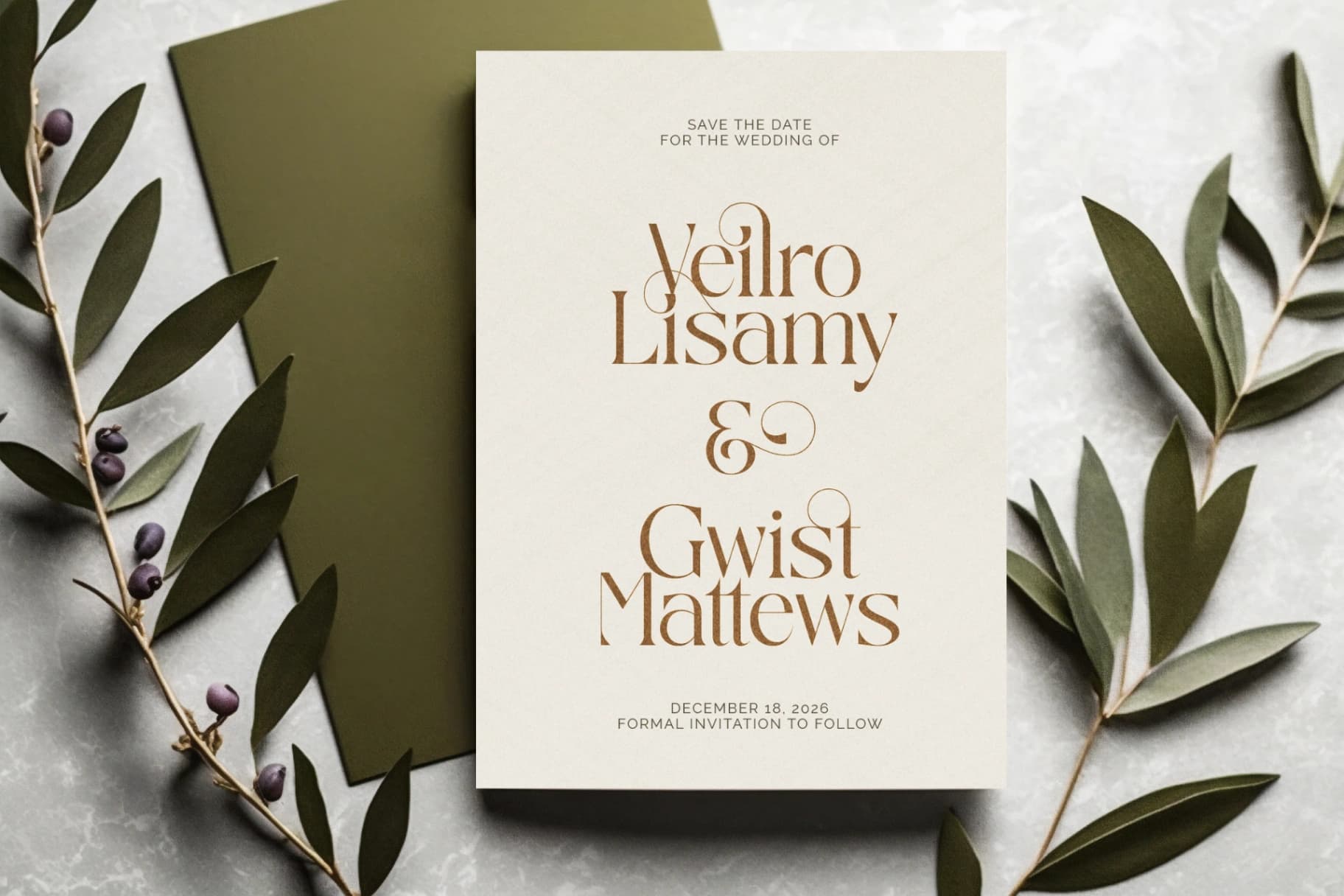 Preview 10 for Qaisar - Elegant Serif Font