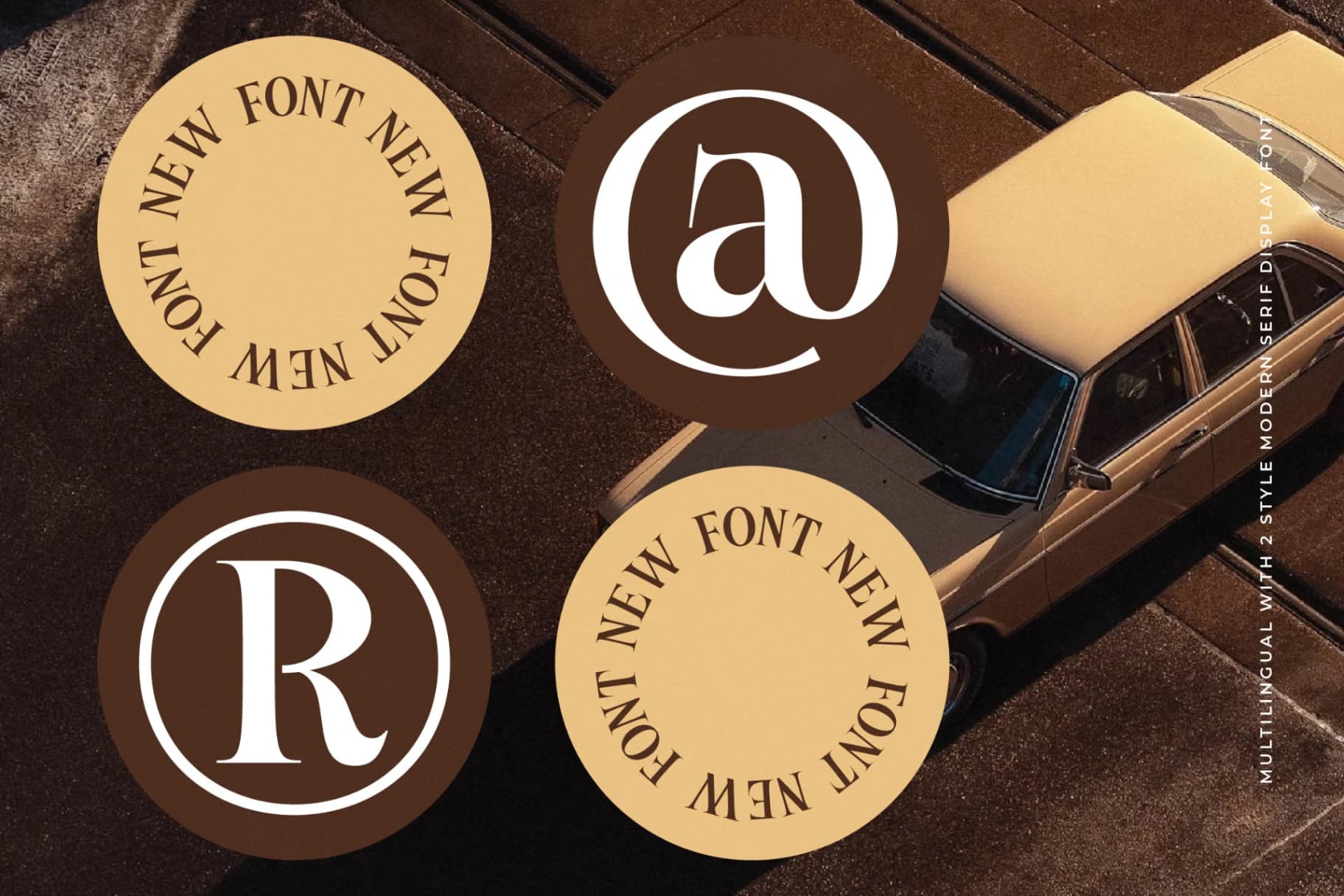 Preview 4 for Besteza - Modern Serif Display Font