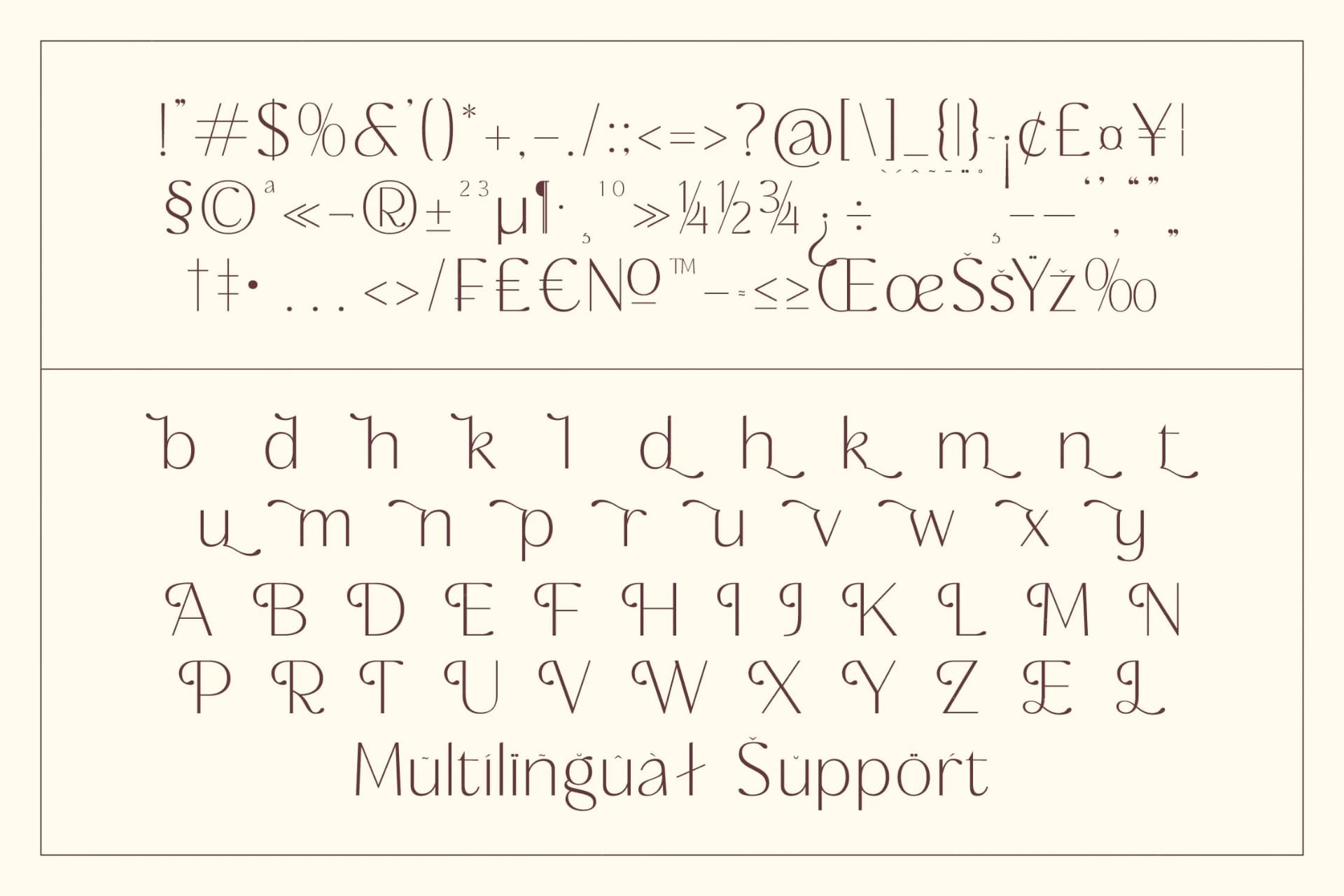 Preview 18 for Rafbela Egitha - Elegant Sans Serif Display