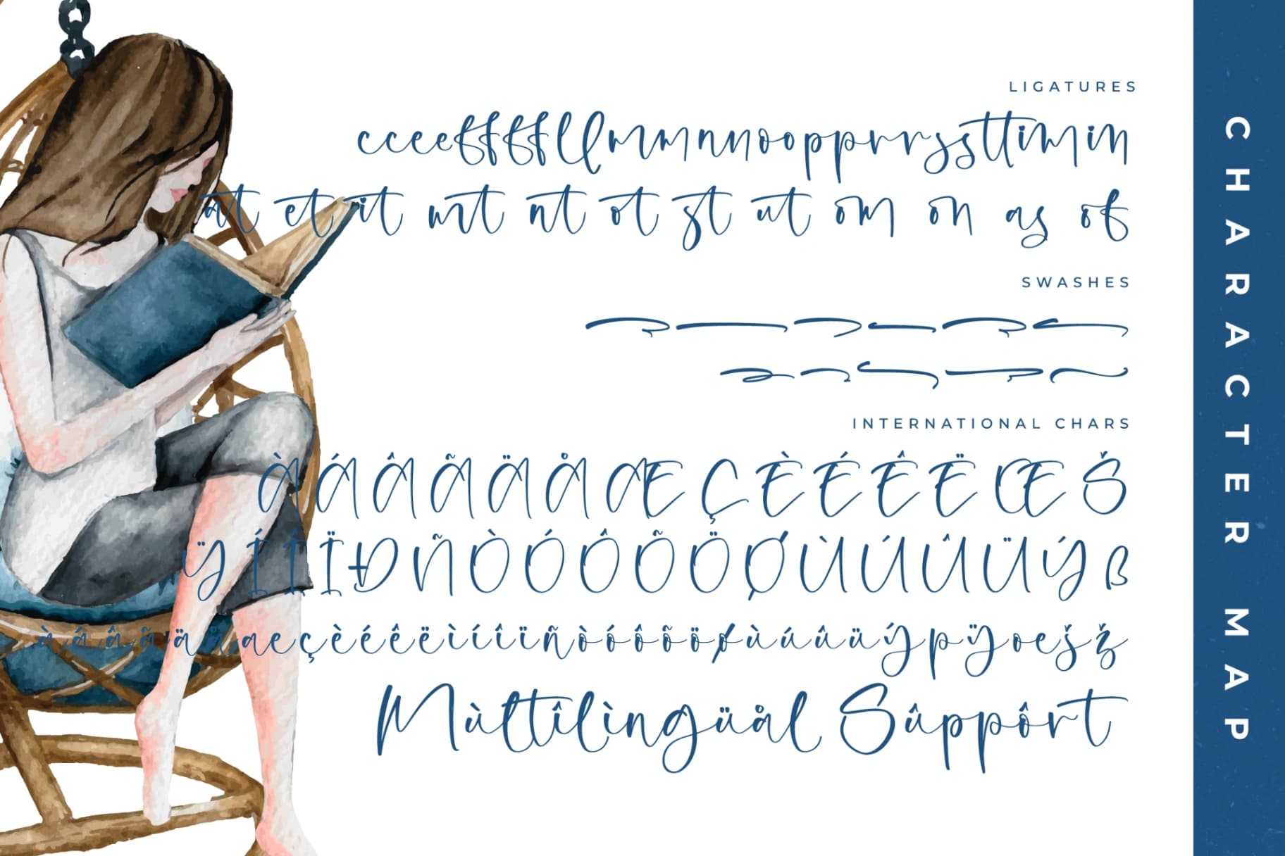 Preview 14 for Blossom Daisy – Beautiful Handwritten Script