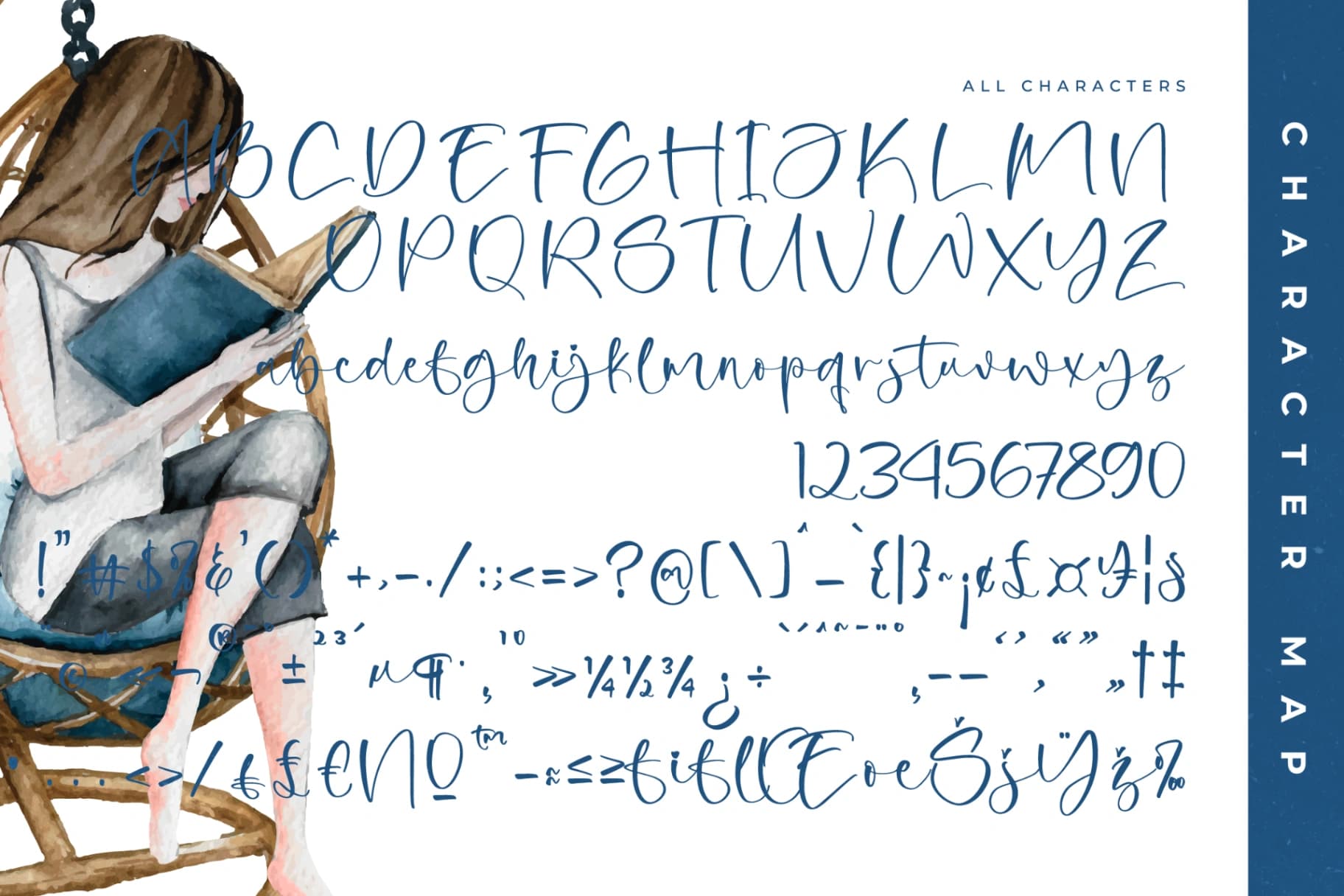 Preview 13 for Blossom Daisy – Beautiful Handwritten Script