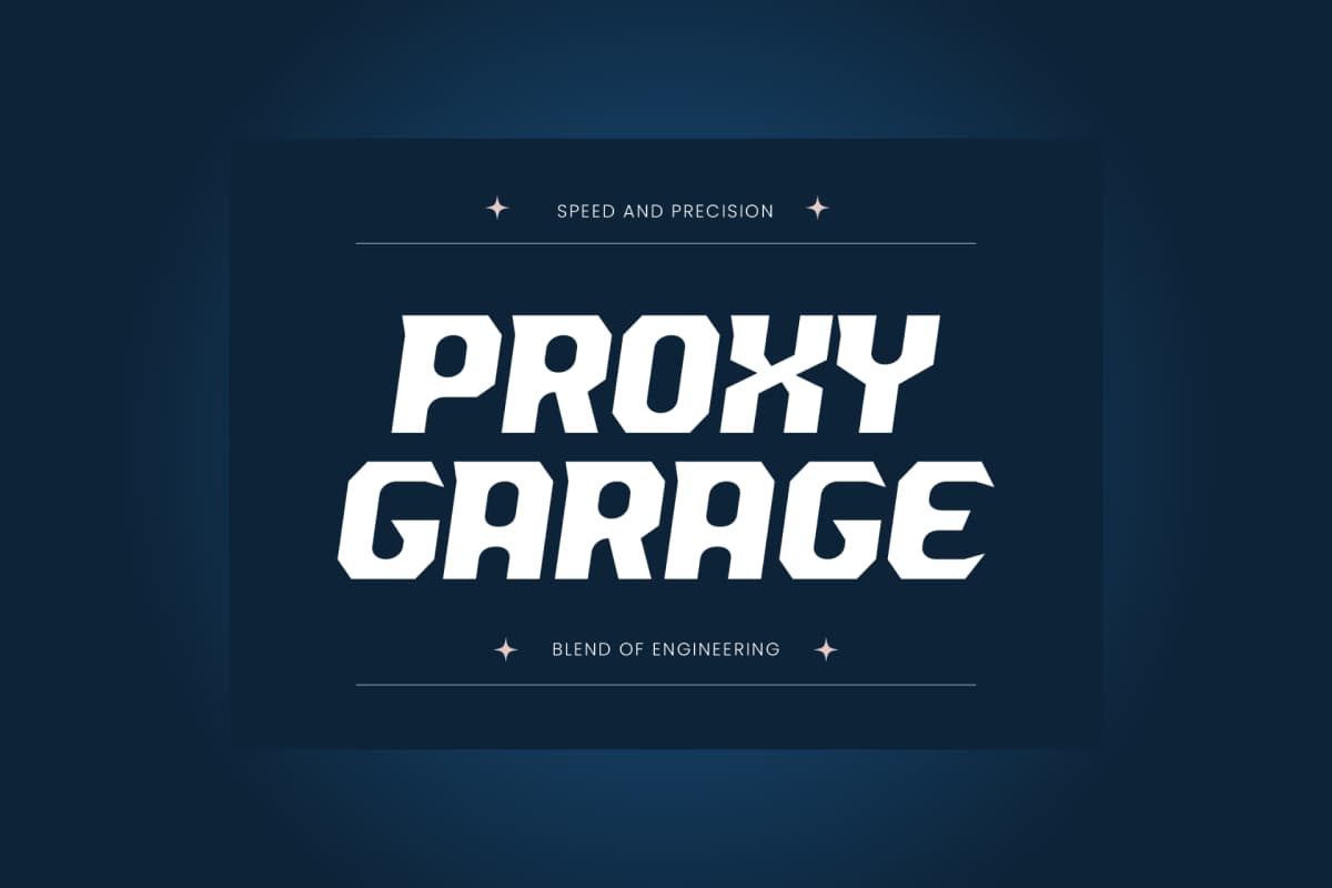 Buzer Rock - Futuristic Sporty Font font preview 5