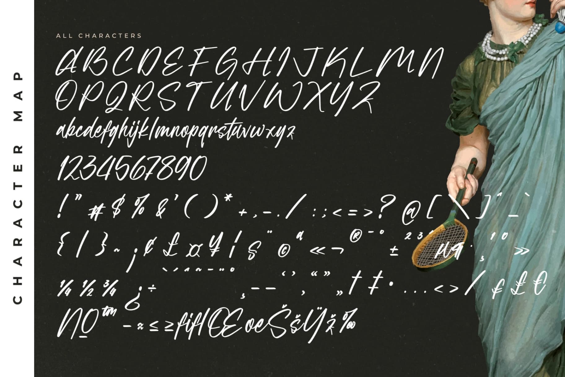 Preview 13 for Emillia Sartory – Modern Script Font