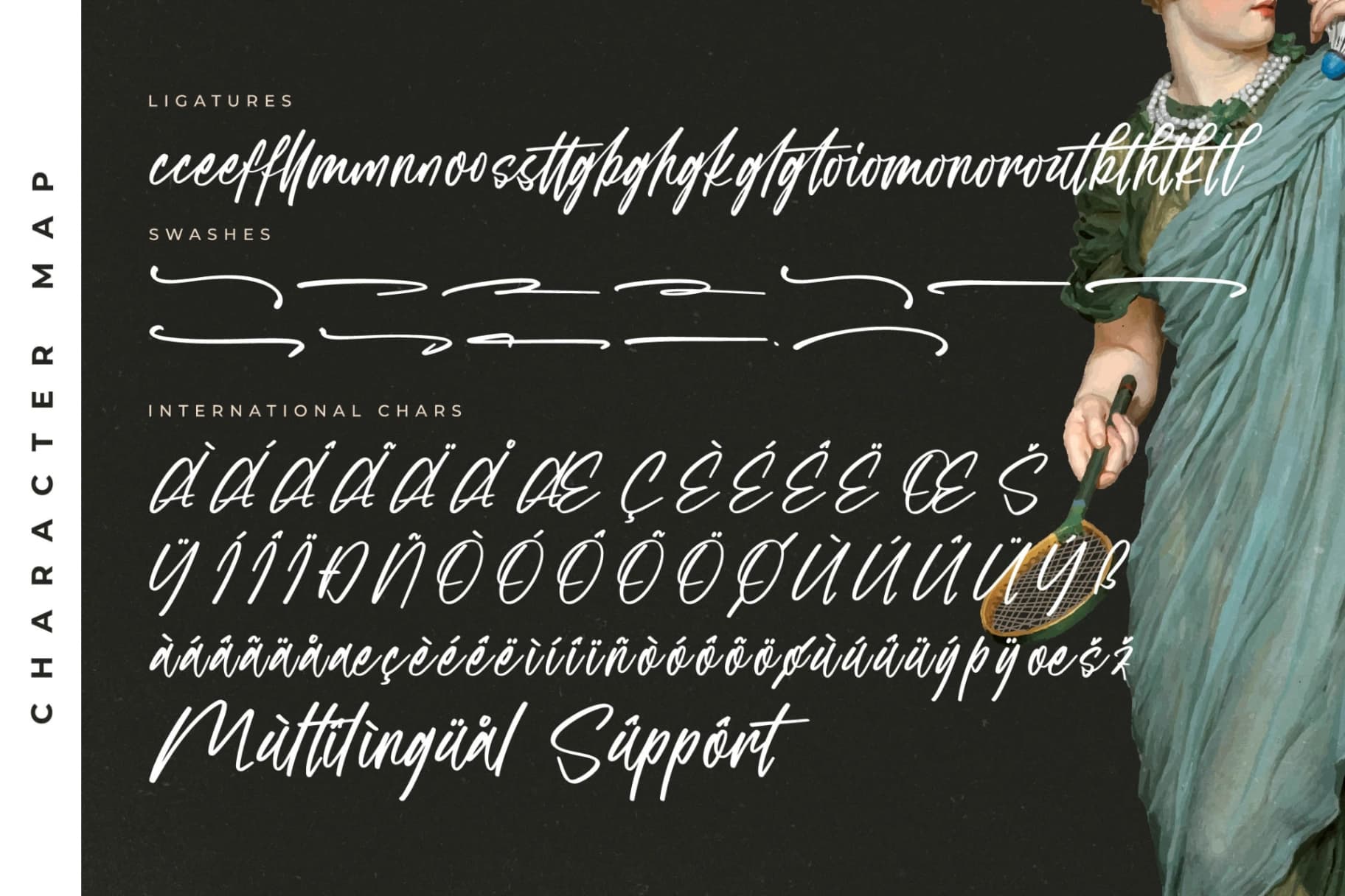 Preview 14 for Emillia Sartory – Modern Script Font