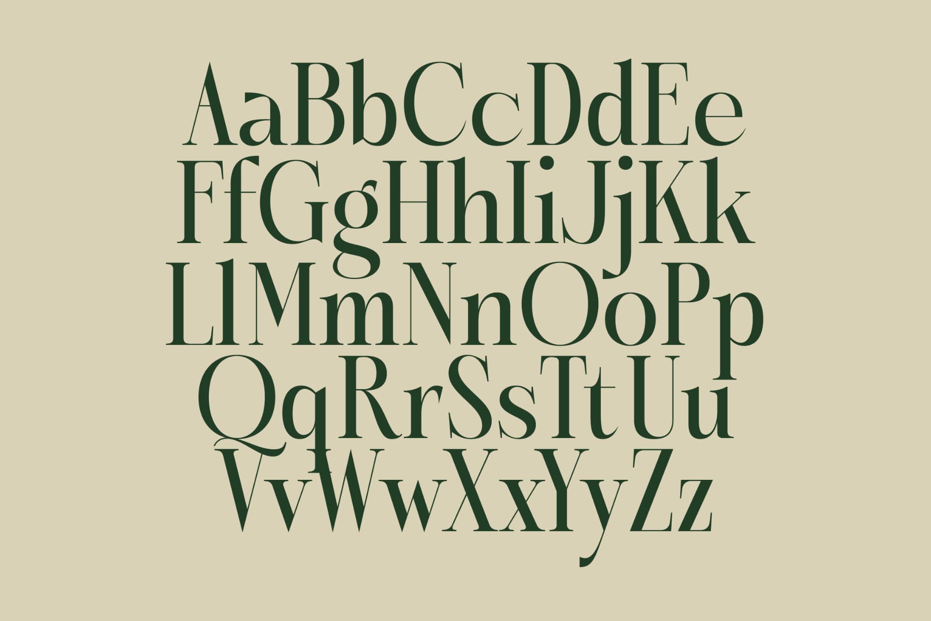 Preview 14 for Karosa - Modern Serif Font