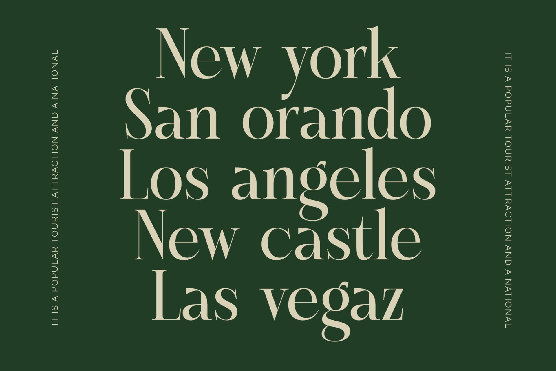 Preview 5 for Karosa - Modern Serif Font