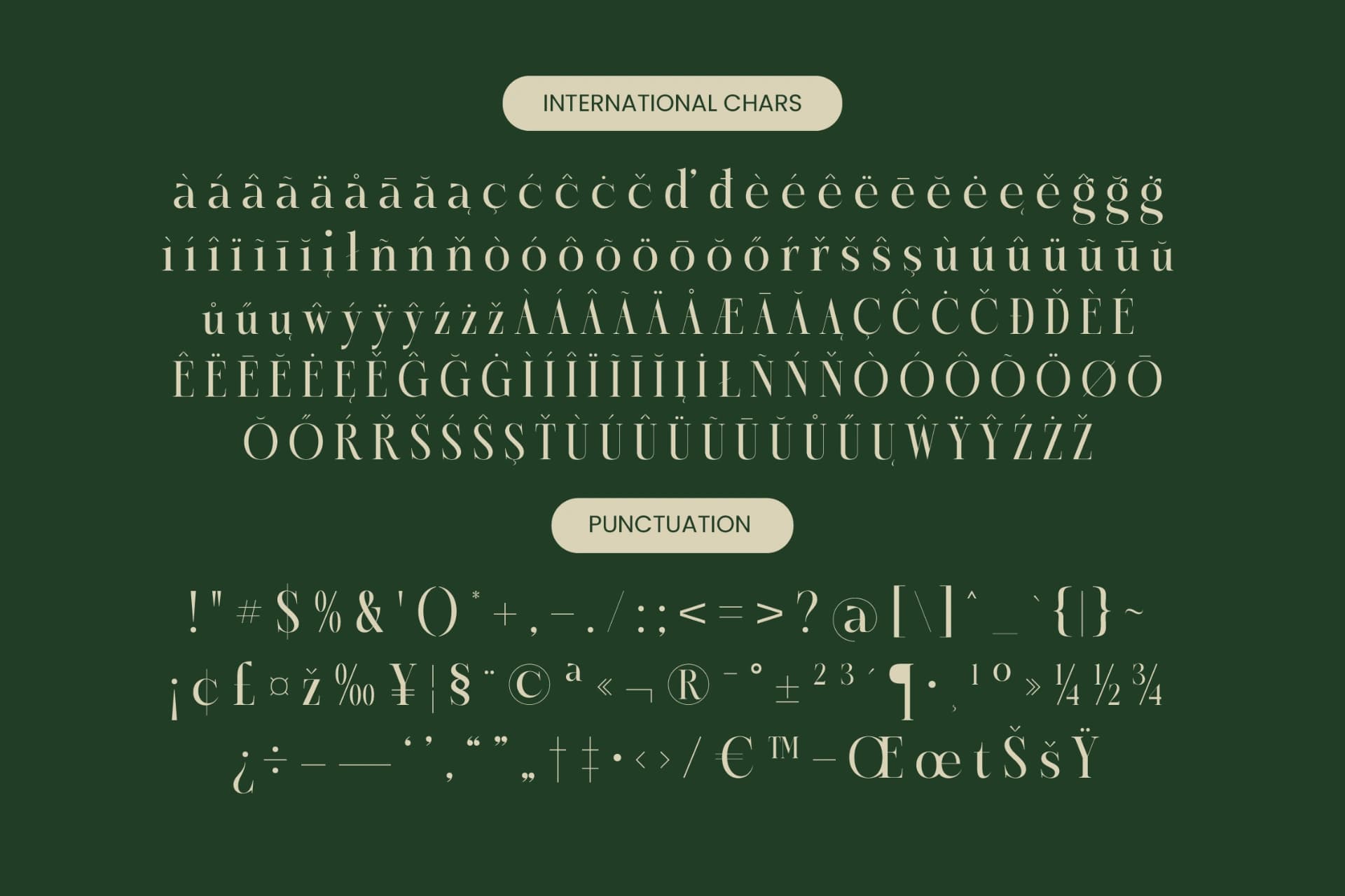 Preview 19 for Karosa - Modern Serif Font