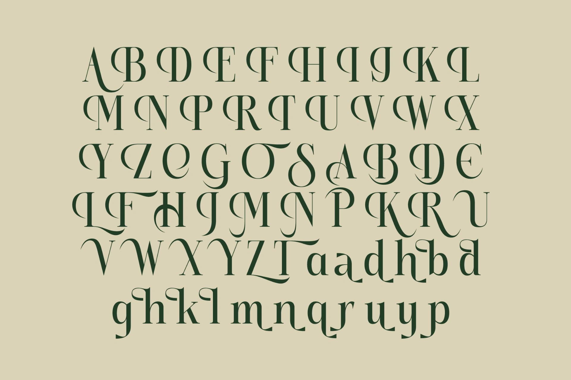 Preview 18 for Karosa - Modern Serif Font